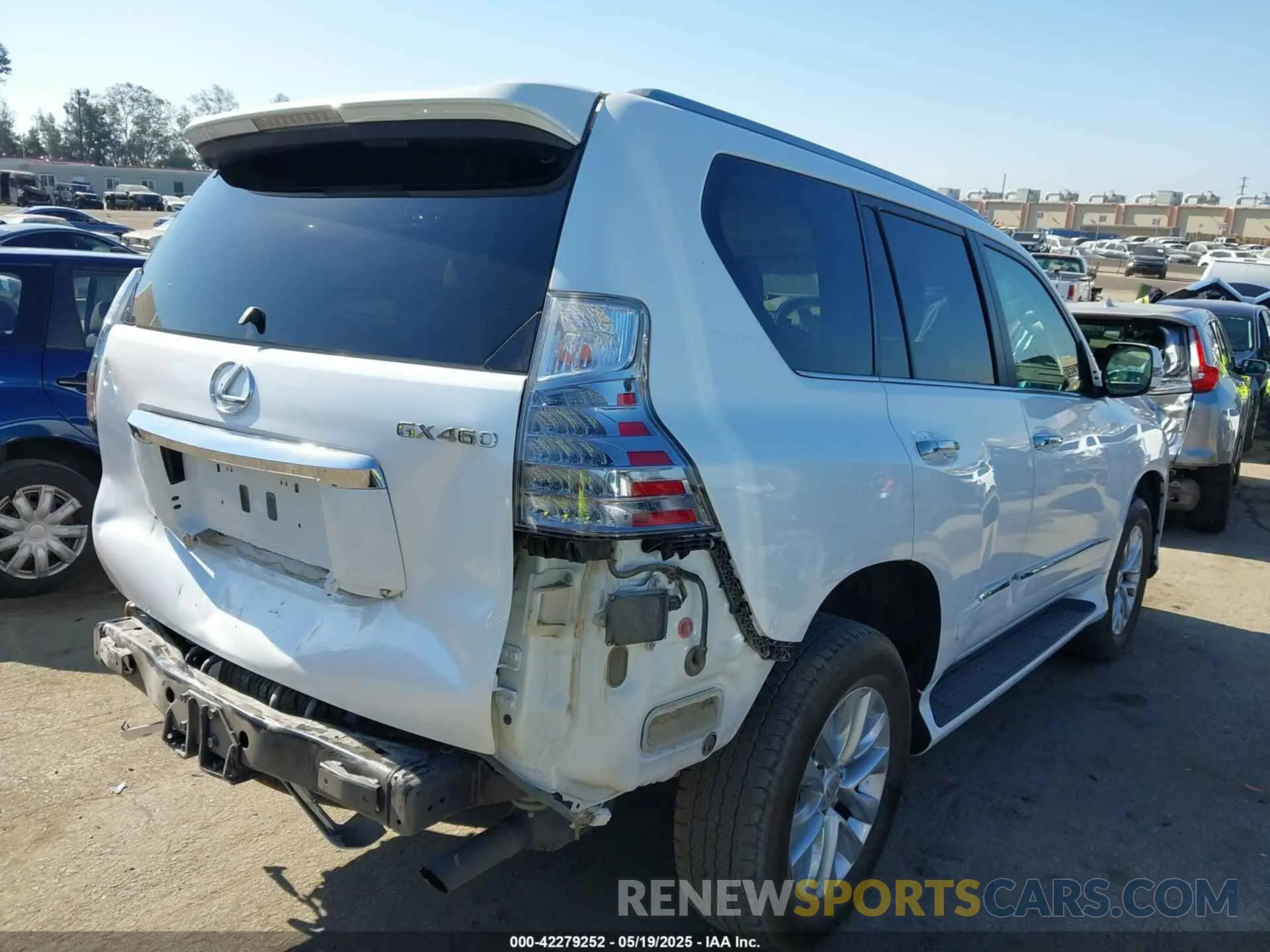 4 Photograph of a damaged car JTJBM7FX0K5234426 LEXUS GX 460 2019
