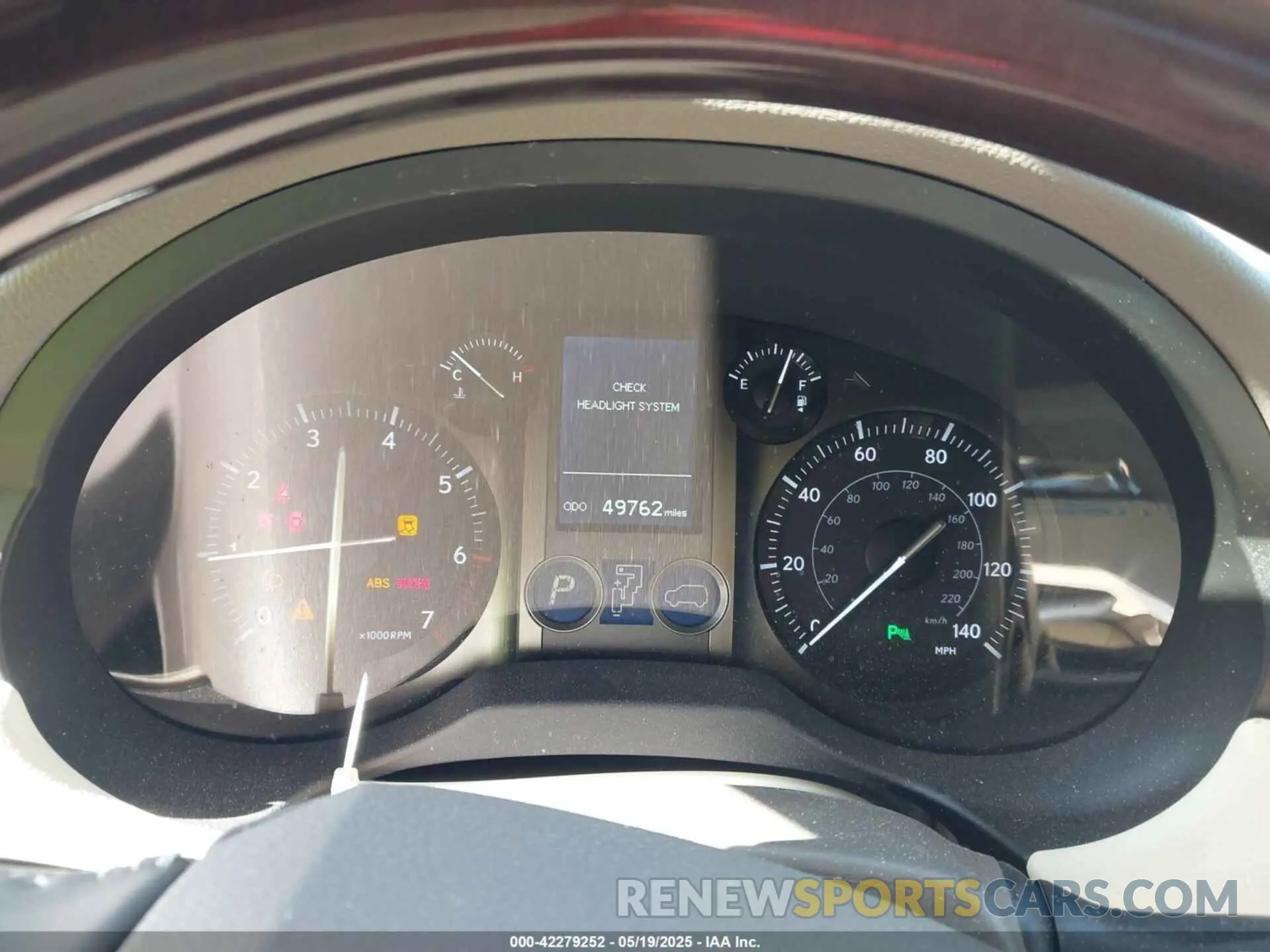 7 Photograph of a damaged car JTJBM7FX0K5234426 LEXUS GX 460 2019