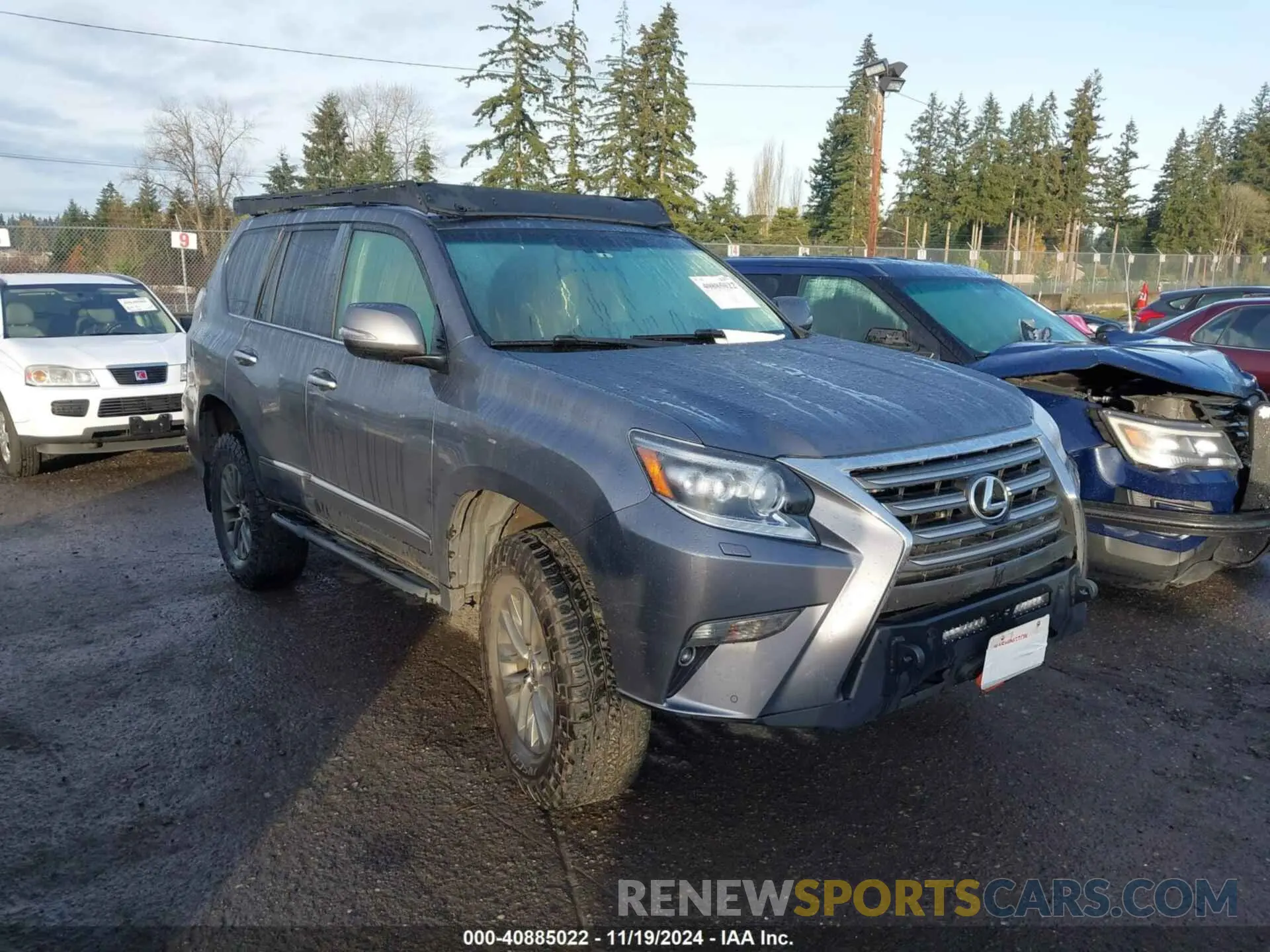 1 Photograph of a damaged car JTJBM7FX1K5217974 LEXUS GX 460 2019