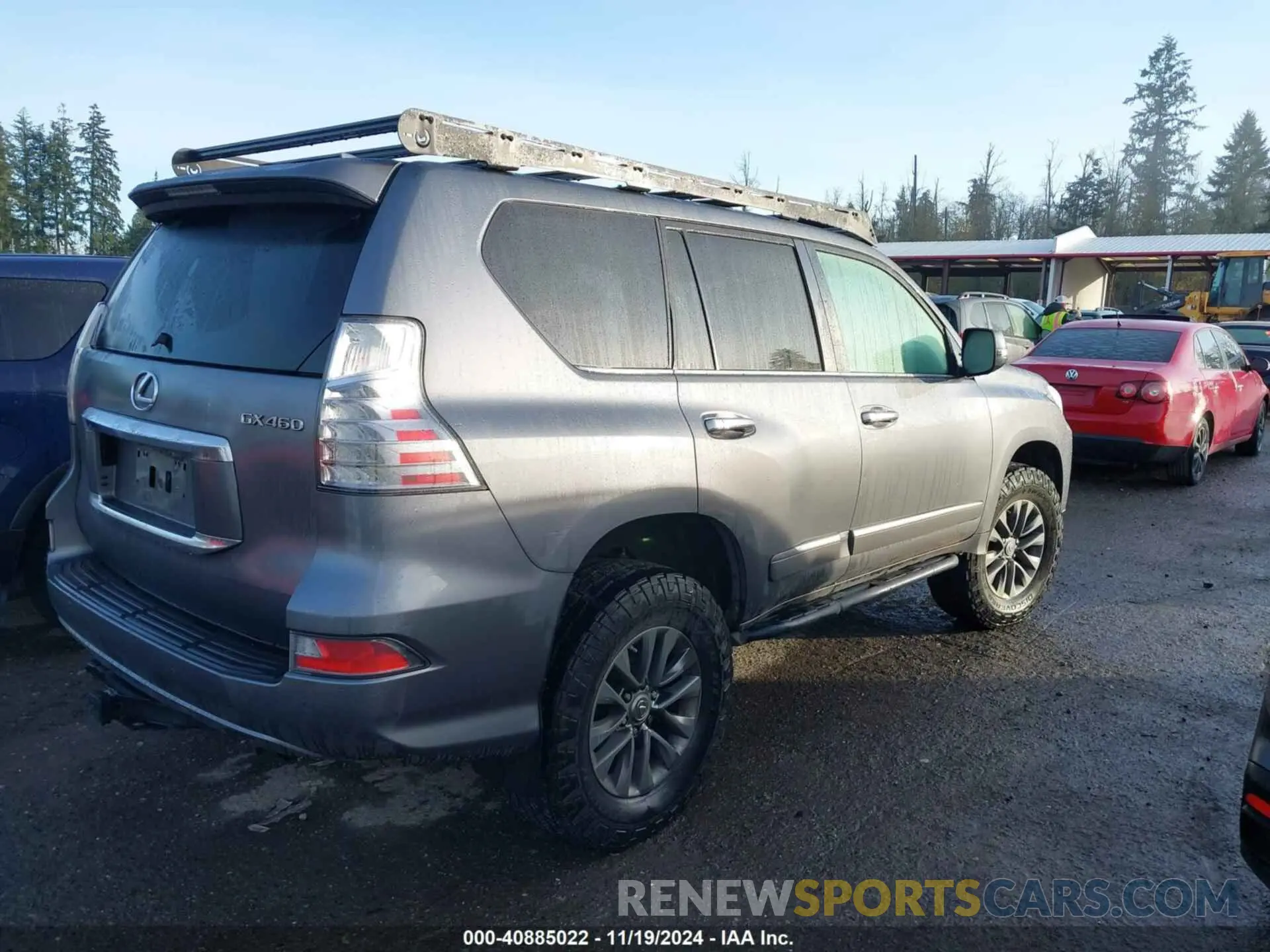 4 Photograph of a damaged car JTJBM7FX1K5217974 LEXUS GX 460 2019