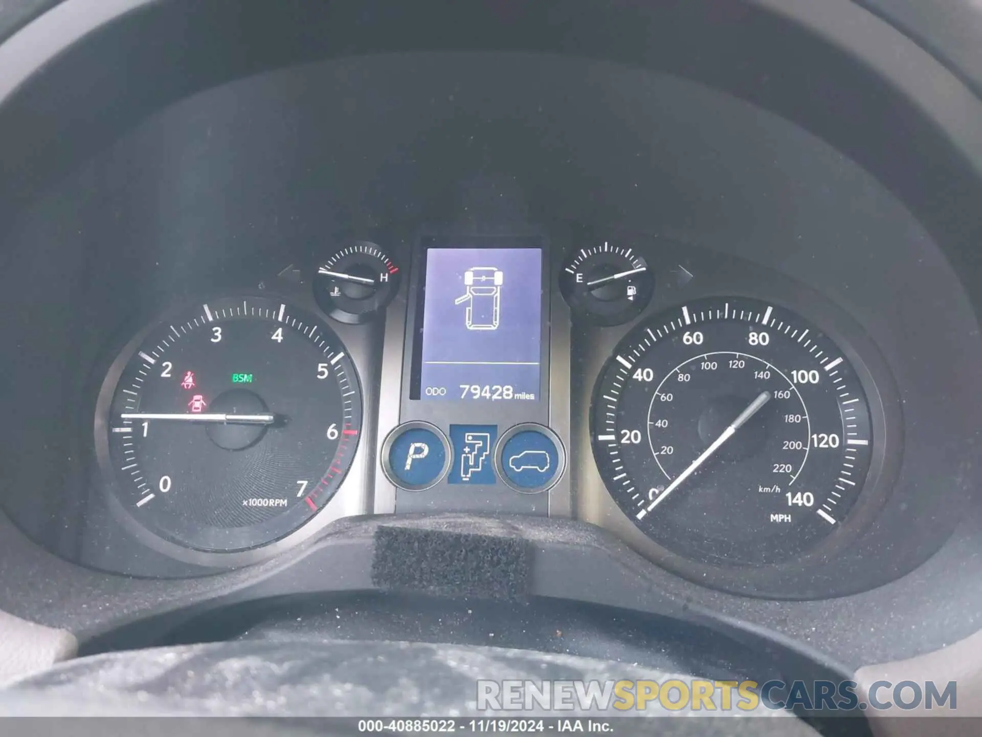 7 Photograph of a damaged car JTJBM7FX1K5217974 LEXUS GX 460 2019