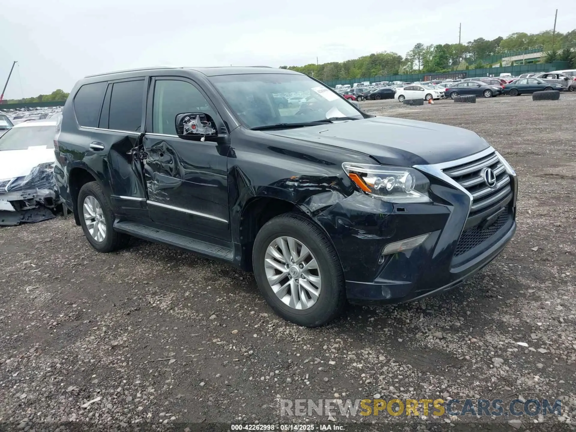1 Photograph of a damaged car JTJBM7FX1K5225329 LEXUS GX 460 2019
