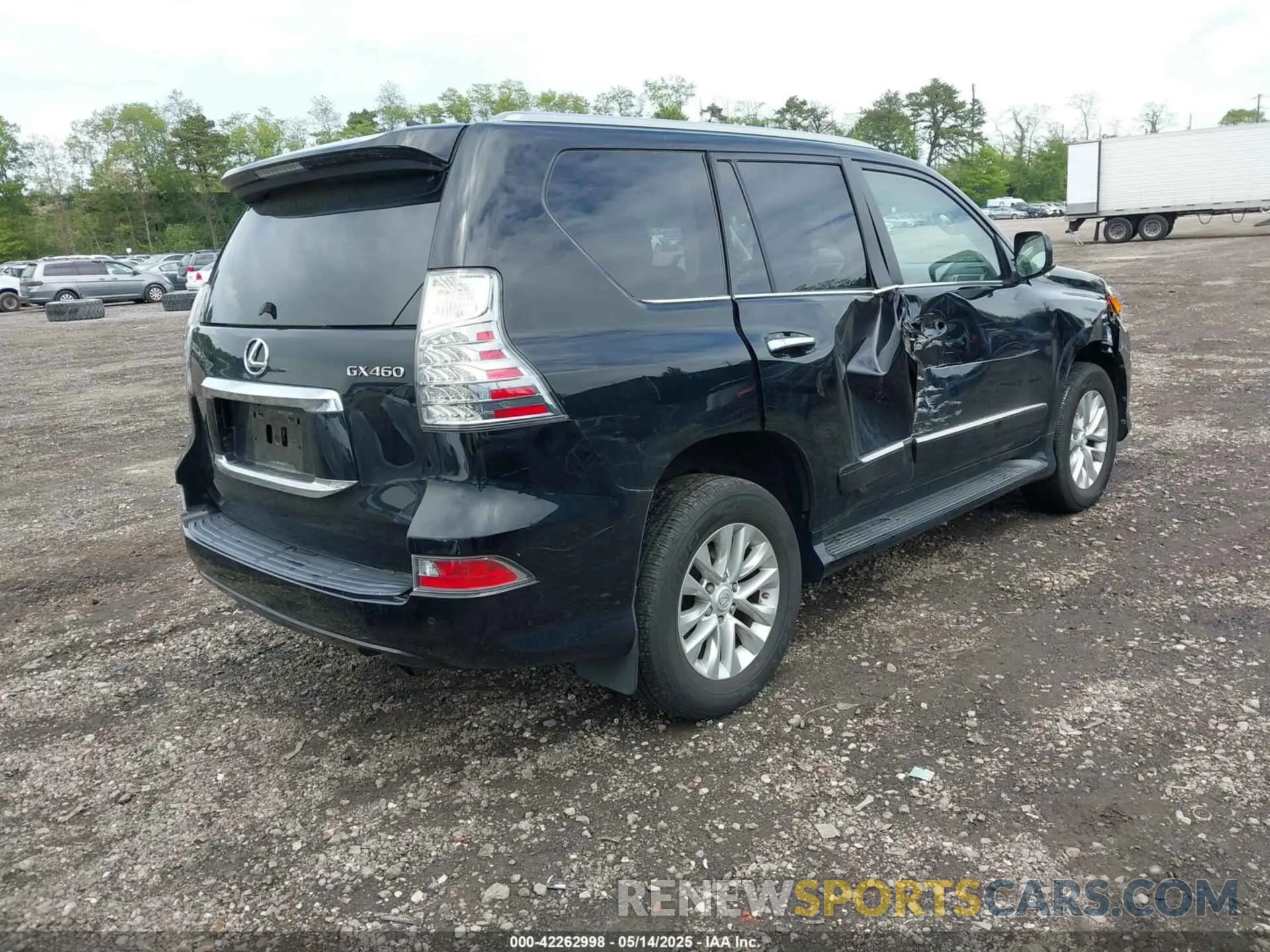 4 Photograph of a damaged car JTJBM7FX1K5225329 LEXUS GX 460 2019