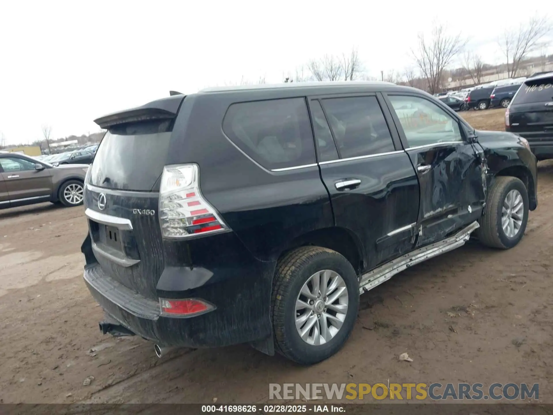 4 Photograph of a damaged car JTJBM7FX1K5234807 LEXUS GX 460 2019