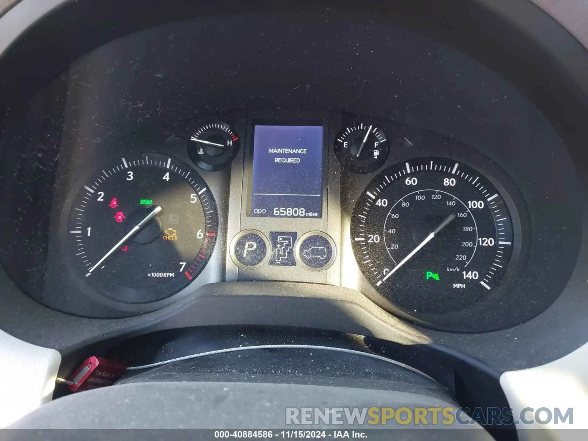 7 Photograph of a damaged car JTJBM7FX2K5213156 LEXUS GX 460 2019