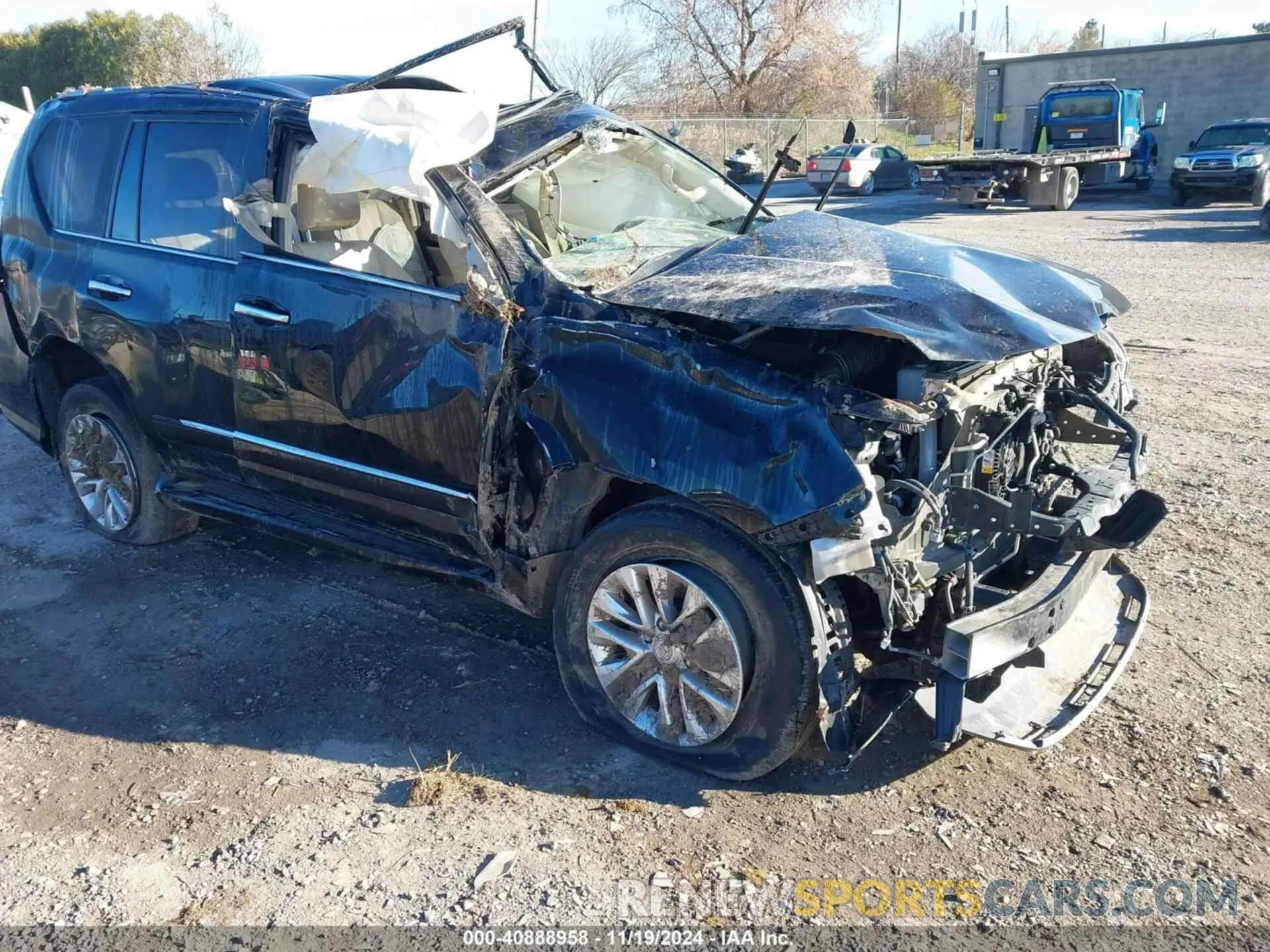 1 Photograph of a damaged car JTJBM7FX3K5219385 LEXUS GX 460 2019