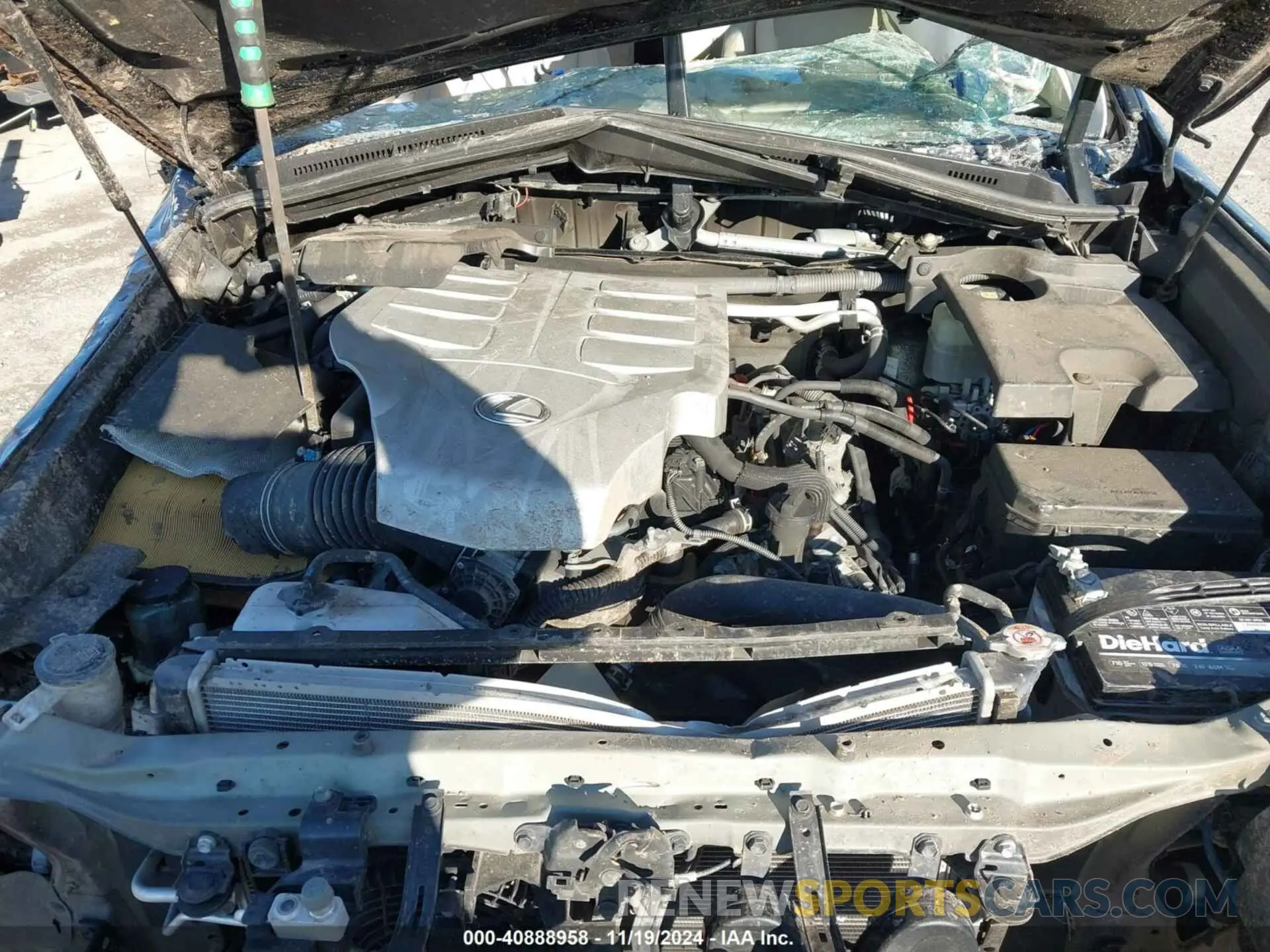 10 Photograph of a damaged car JTJBM7FX3K5219385 LEXUS GX 460 2019