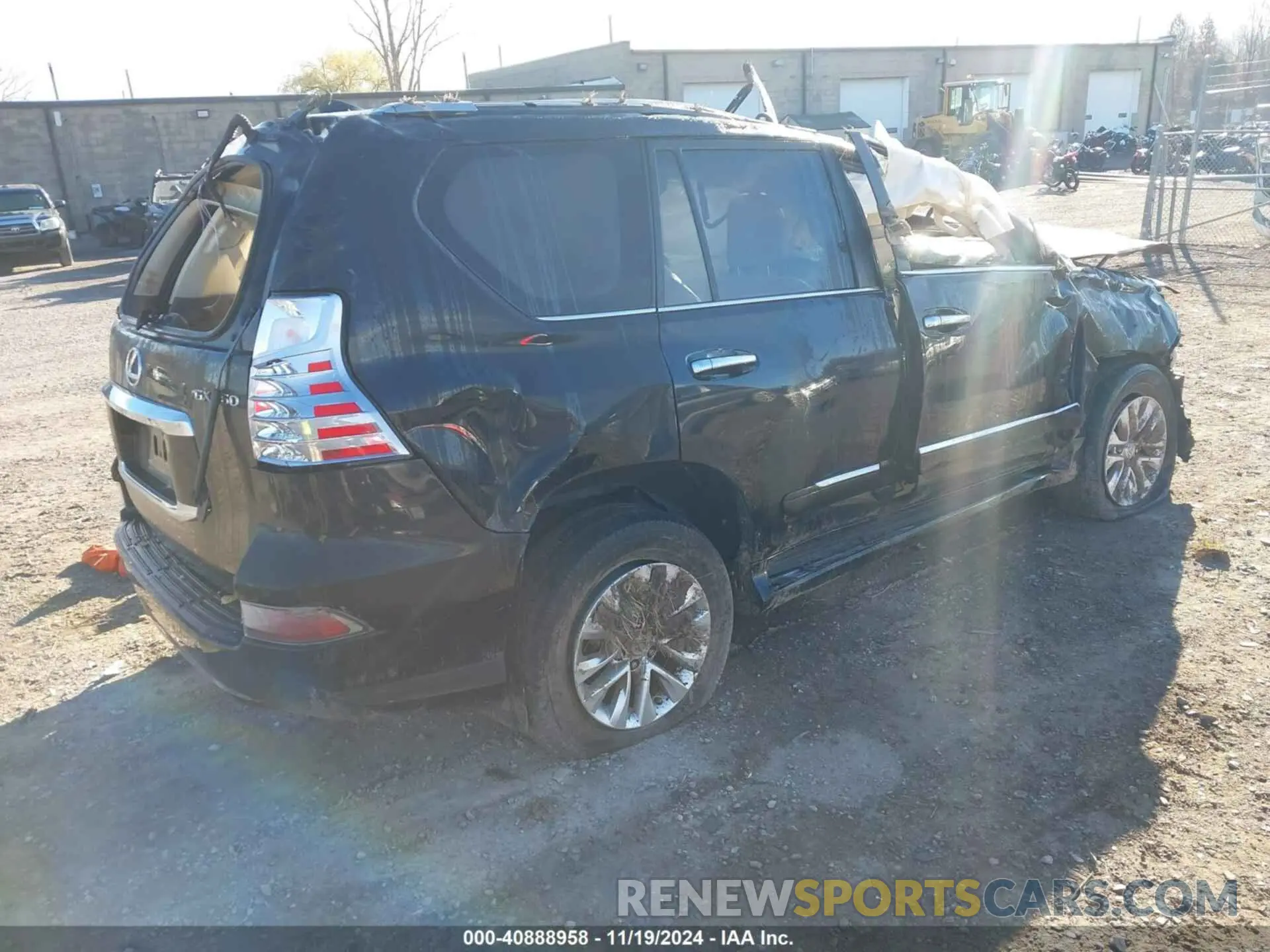 4 Photograph of a damaged car JTJBM7FX3K5219385 LEXUS GX 460 2019