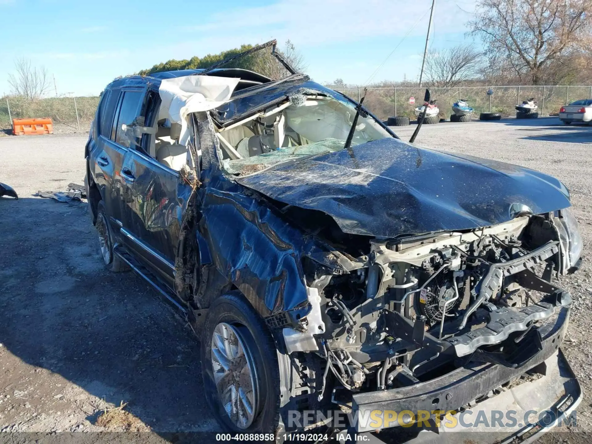 6 Photograph of a damaged car JTJBM7FX3K5219385 LEXUS GX 460 2019