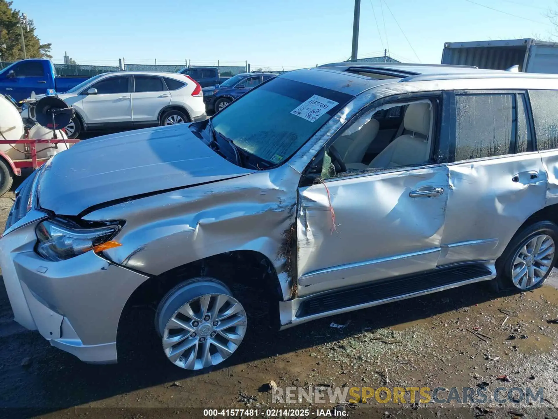 13 Photograph of a damaged car JTJBM7FX5K5211143 LEXUS GX 460 2019