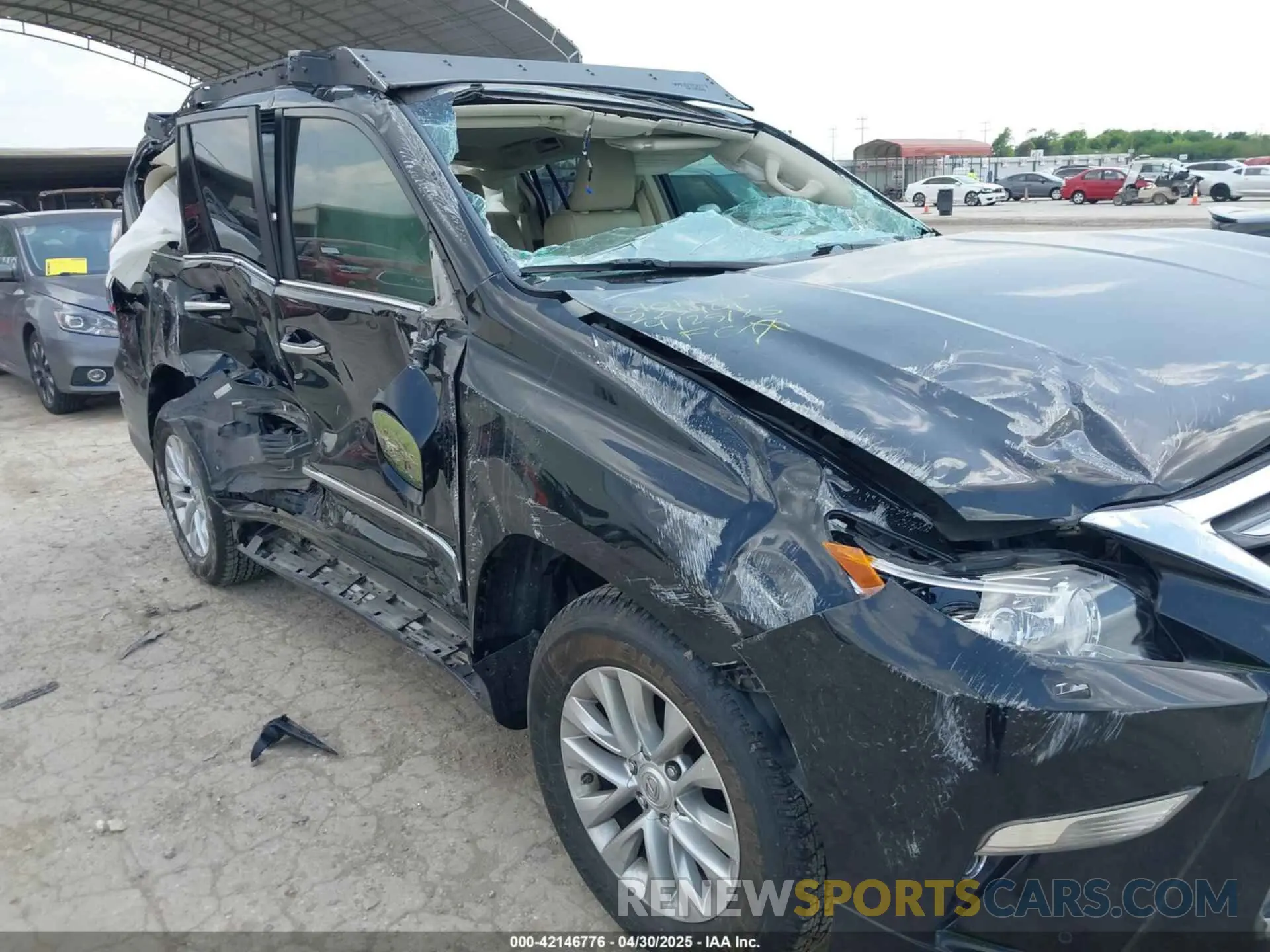6 Photograph of a damaged car JTJBM7FX6K5223401 LEXUS GX 460 2019