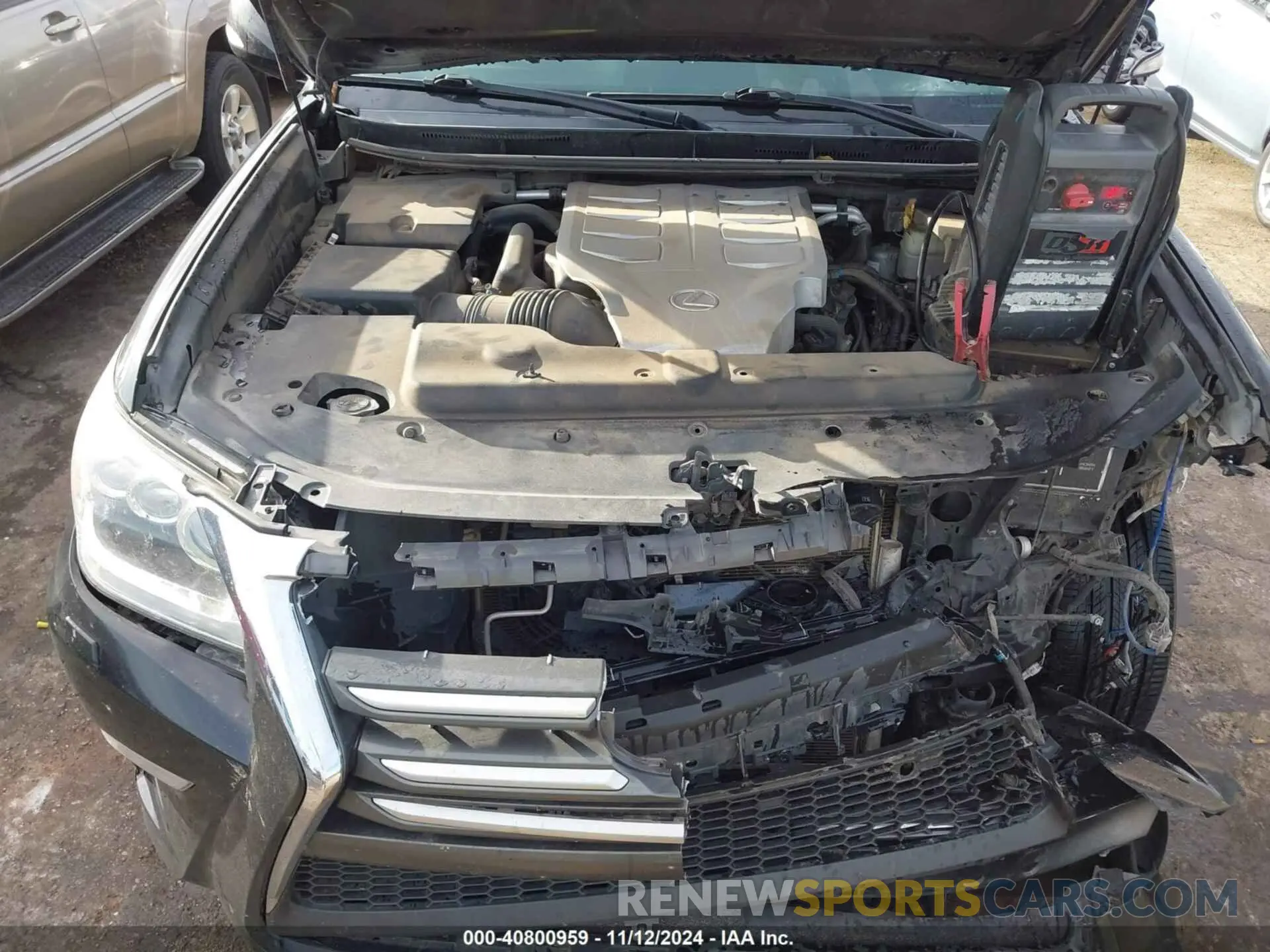 10 Photograph of a damaged car JTJBM7FX7K5220927 LEXUS GX 460 2019