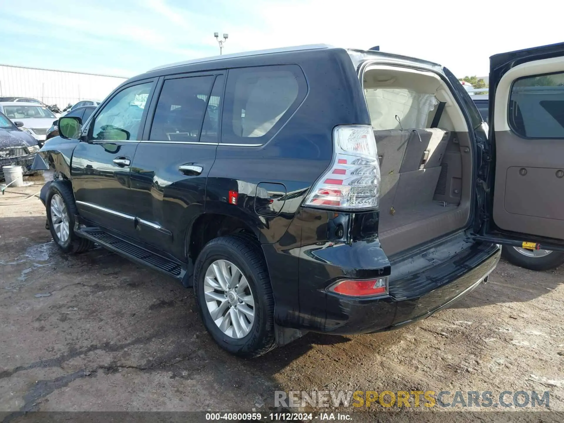 3 Photograph of a damaged car JTJBM7FX7K5220927 LEXUS GX 460 2019