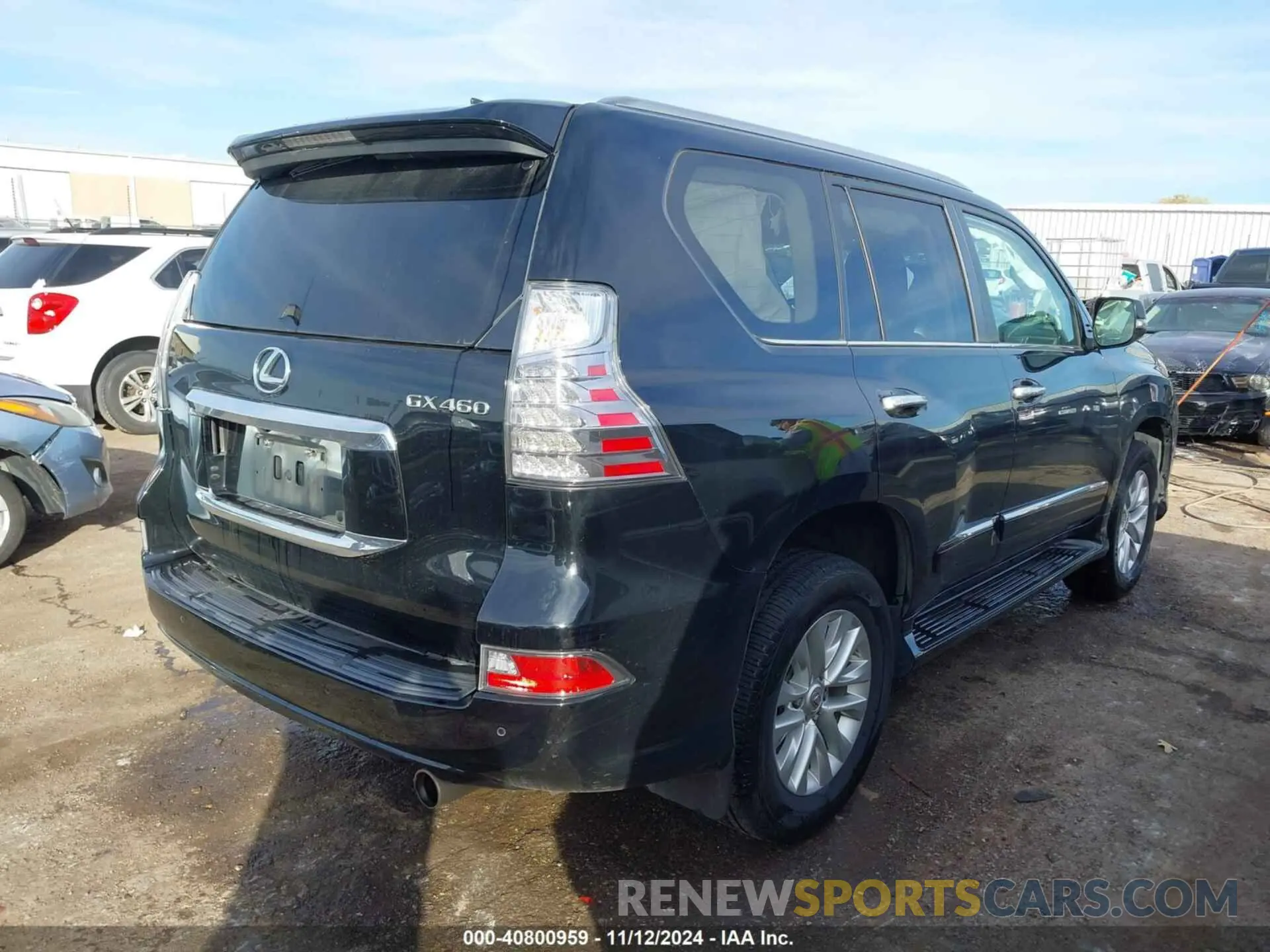 4 Photograph of a damaged car JTJBM7FX7K5220927 LEXUS GX 460 2019