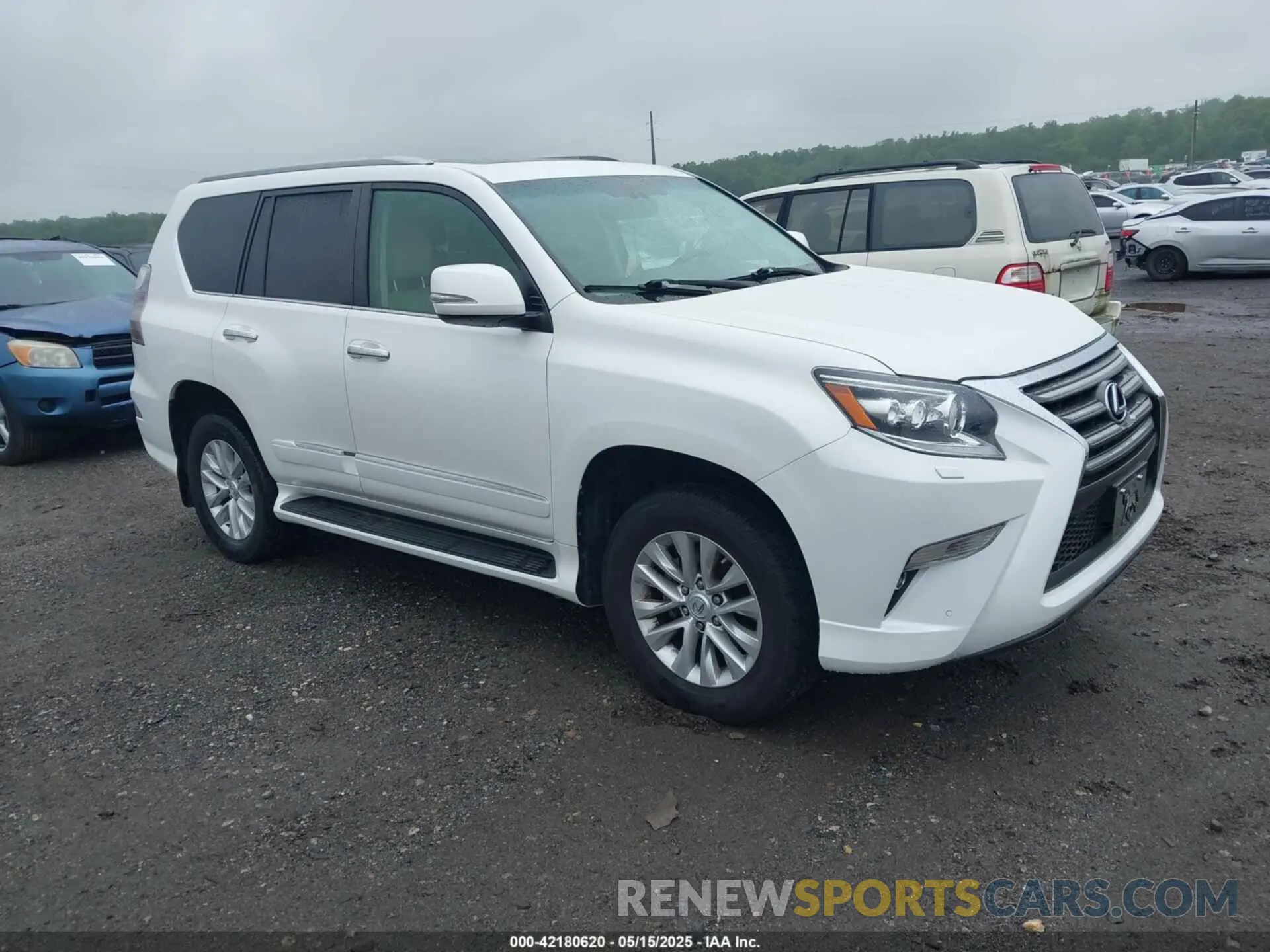 1 Photograph of a damaged car JTJBM7FX8K5233766 LEXUS GX 460 2019