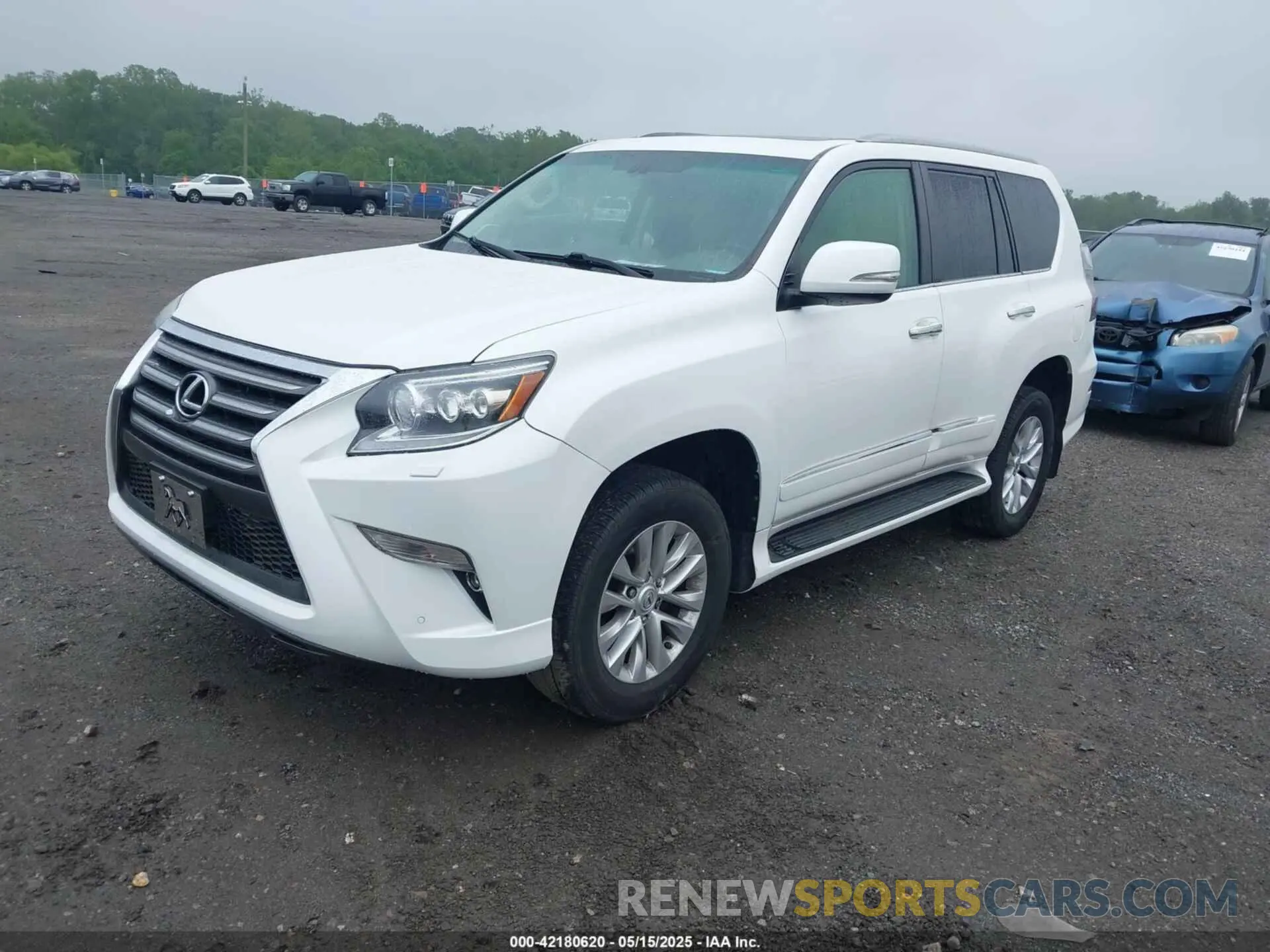 2 Photograph of a damaged car JTJBM7FX8K5233766 LEXUS GX 460 2019