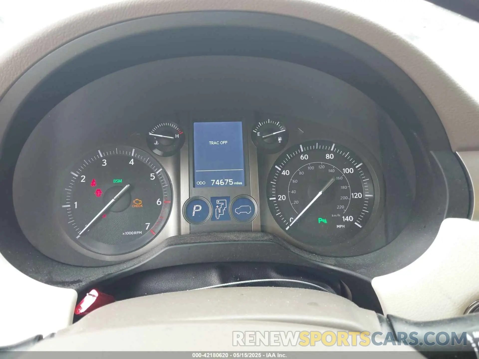 7 Photograph of a damaged car JTJBM7FX8K5233766 LEXUS GX 460 2019