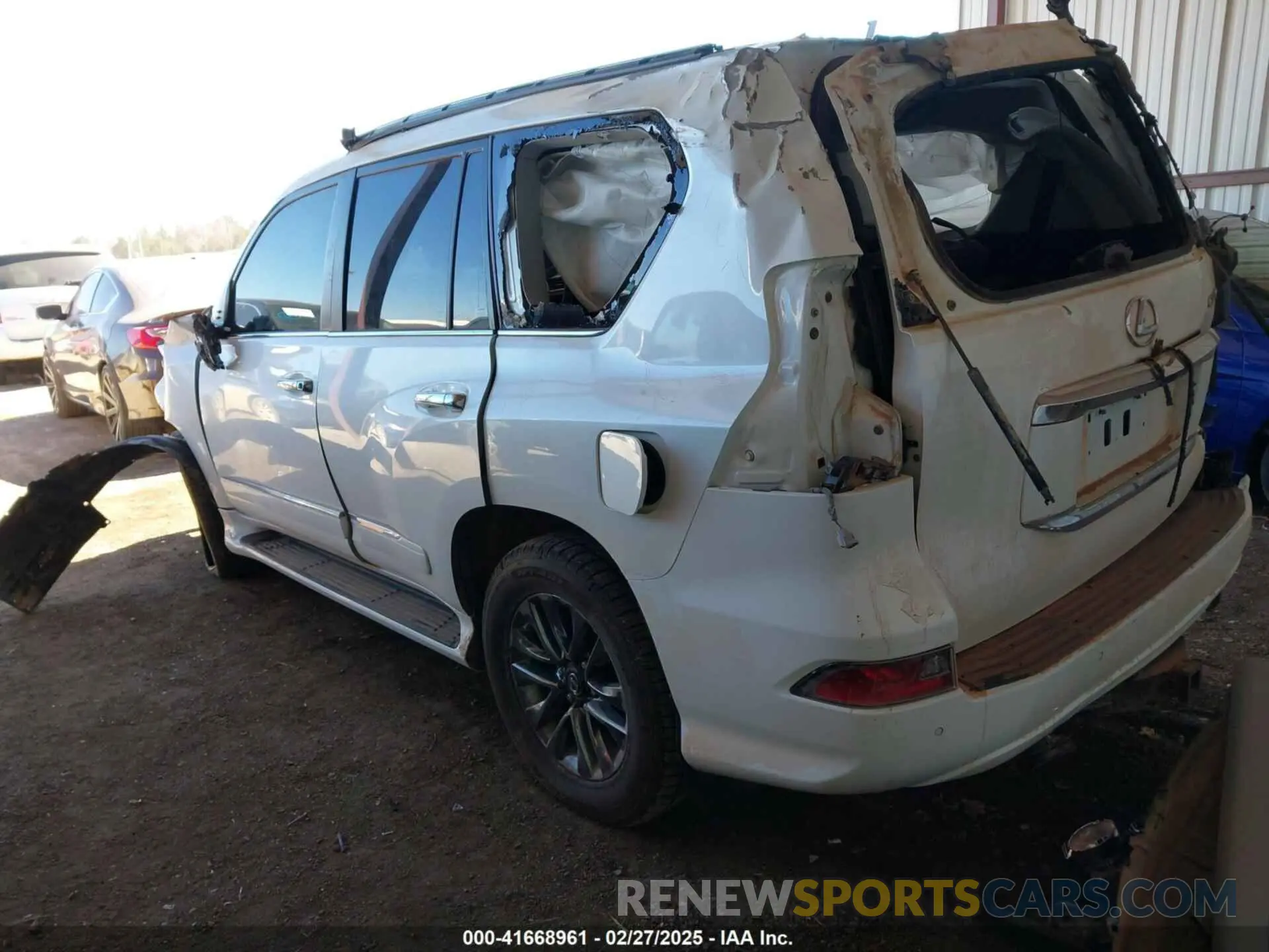 3 Photograph of a damaged car JTJBM7FX8K5235114 LEXUS GX 460 2019
