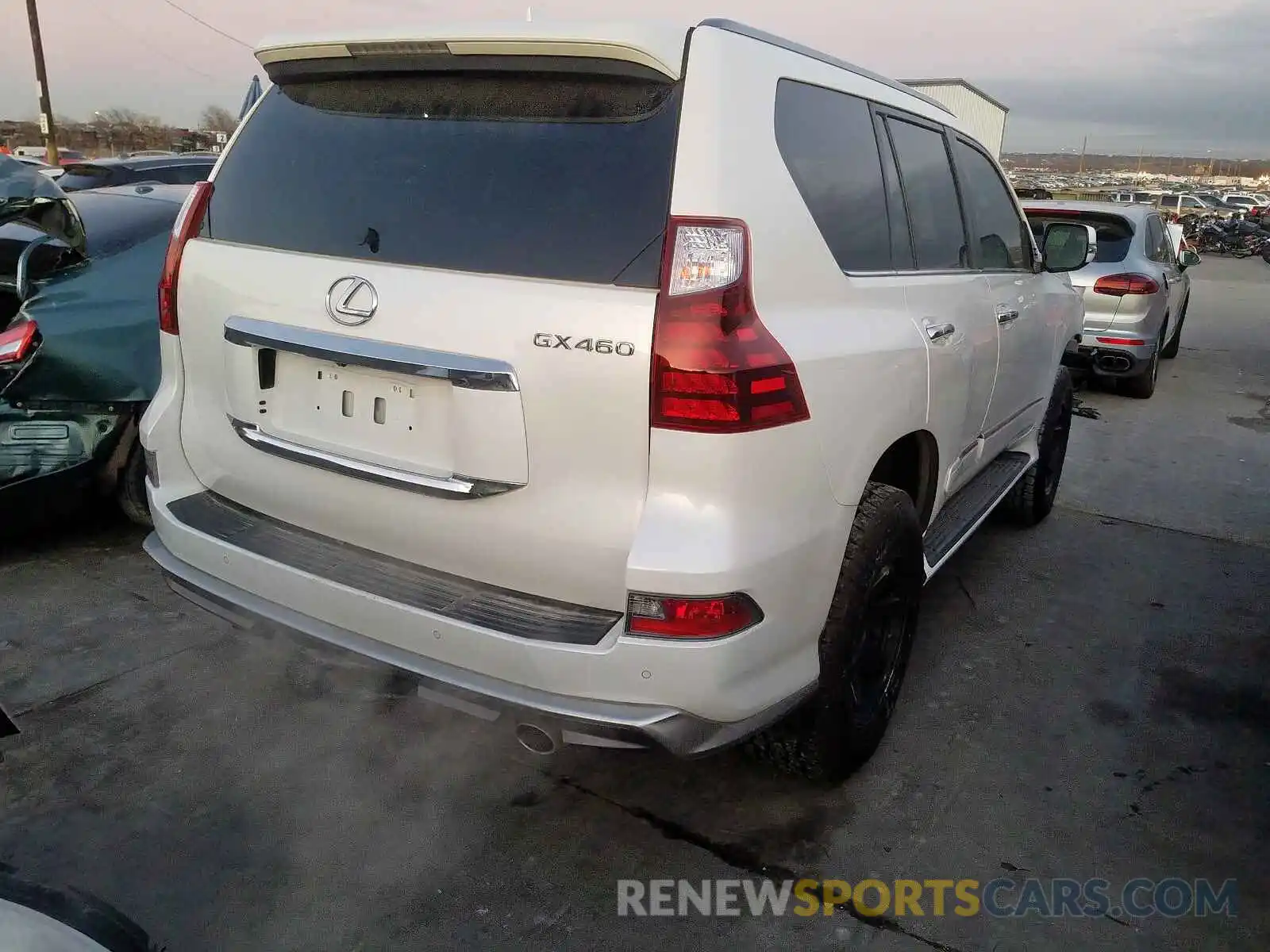 4 Photograph of a damaged car JTJBM7FX9K5213946 LEXUS GX 460 2019