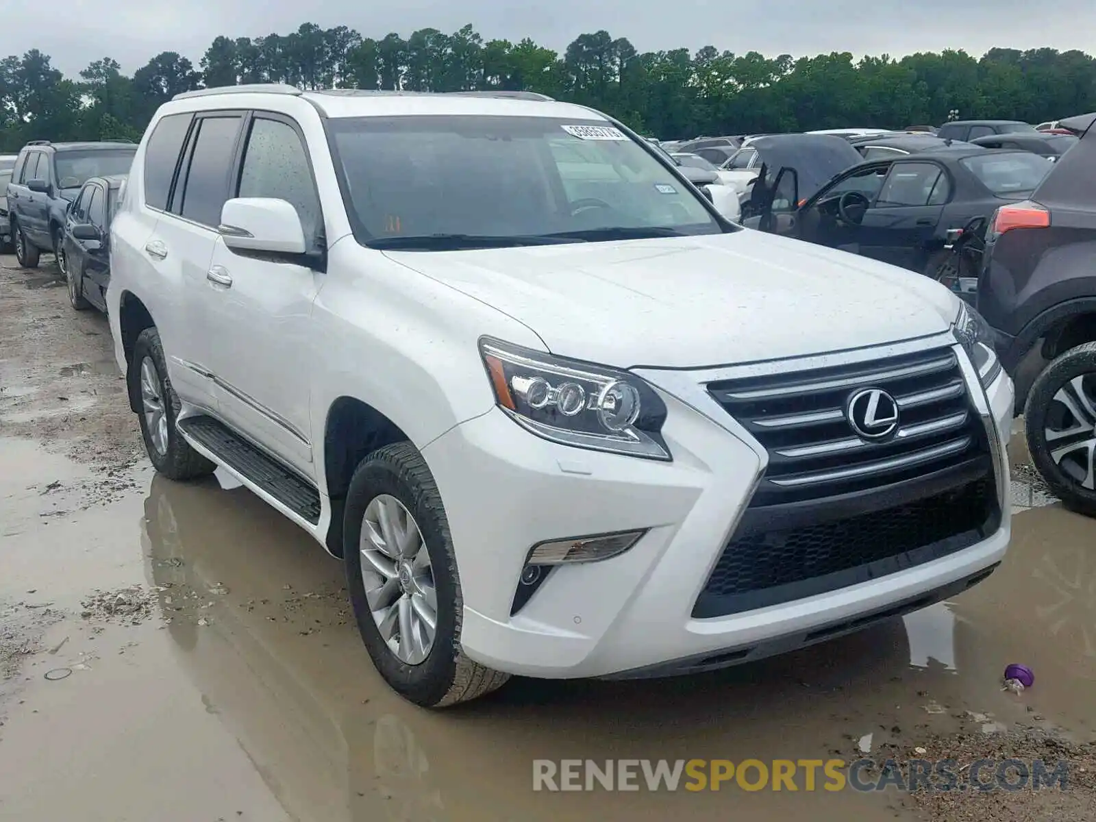 1 Photograph of a damaged car JTJBM7FX9K5220704 LEXUS GX 460 2019