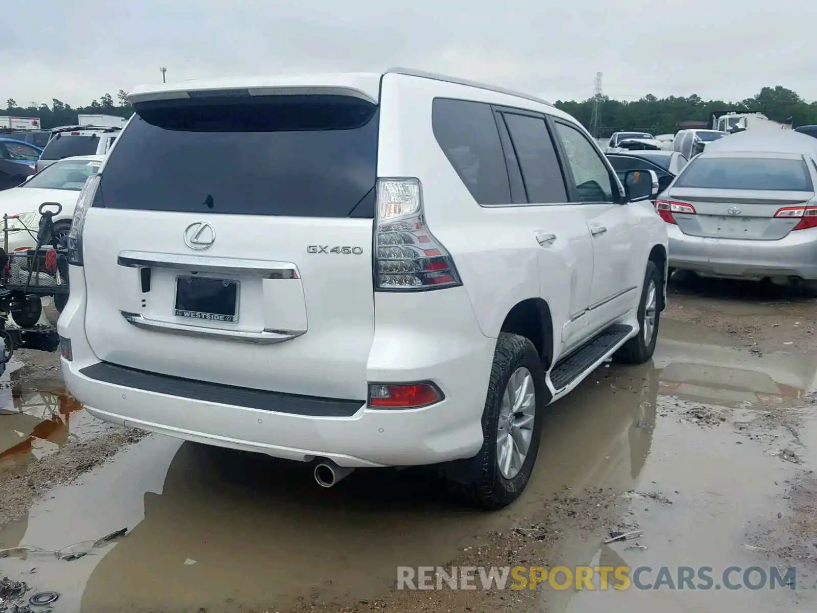 4 Photograph of a damaged car JTJBM7FX9K5220704 LEXUS GX 460 2019