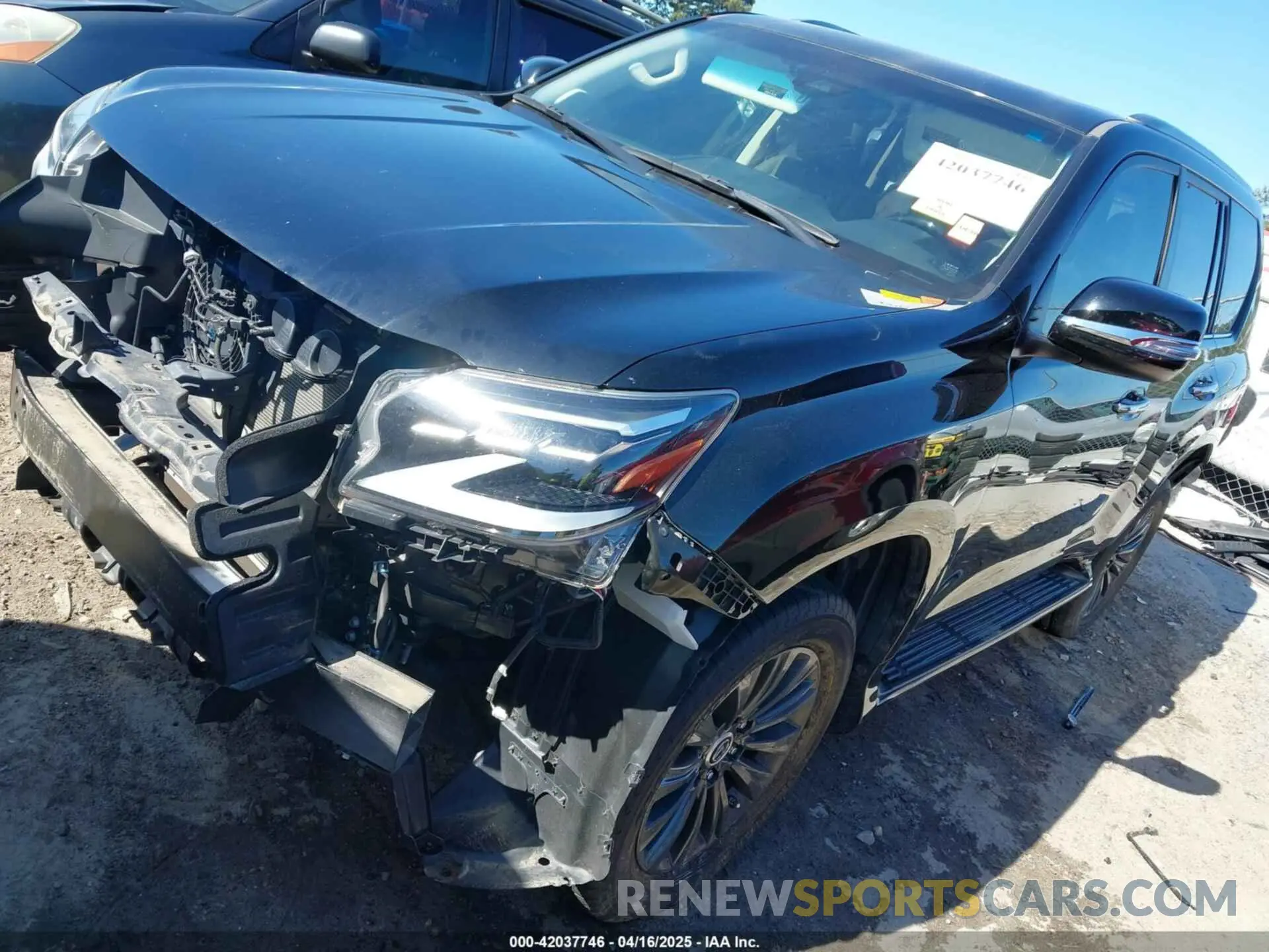 2 Photograph of a damaged car JTJAM7BX4L5252978 LEXUS GX 460 2020