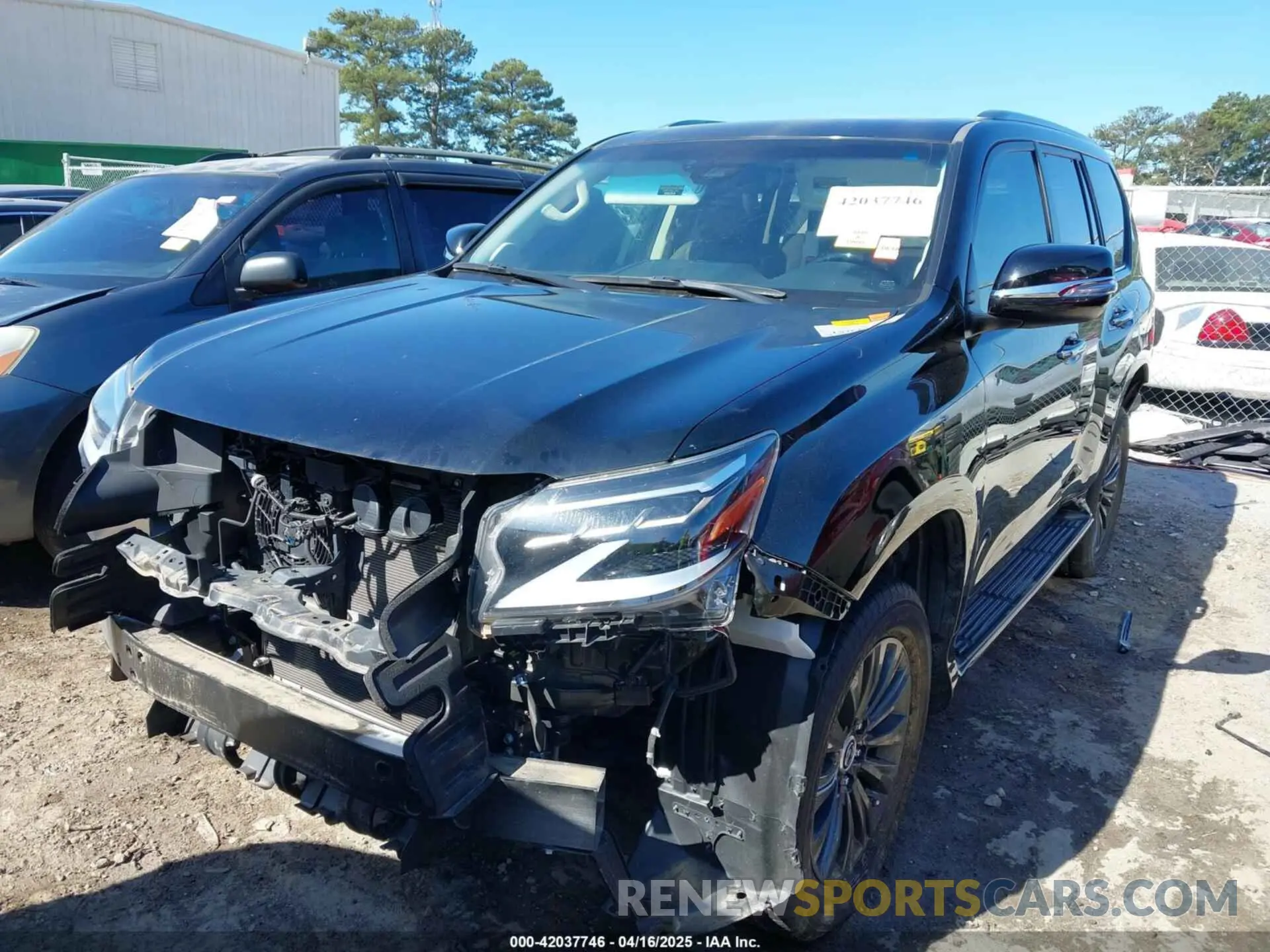 6 Photograph of a damaged car JTJAM7BX4L5252978 LEXUS GX 460 2020
