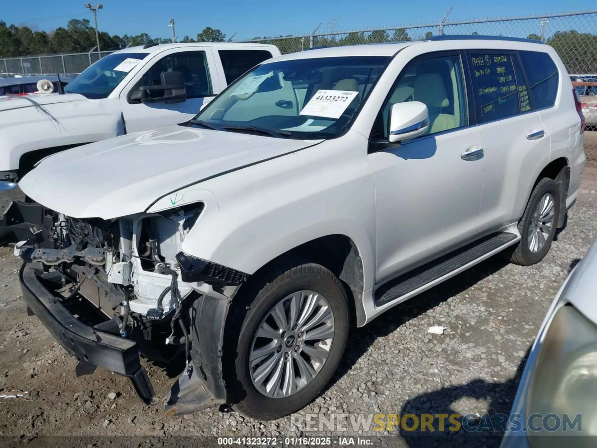 2 Photograph of a damaged car JTJAM7BX4L5263091 LEXUS GX 460 2020