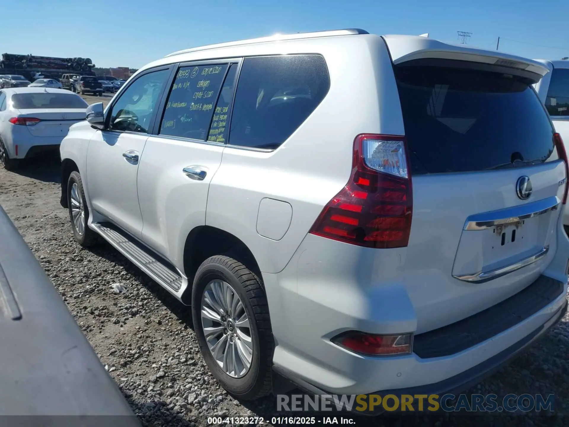 3 Photograph of a damaged car JTJAM7BX4L5263091 LEXUS GX 460 2020