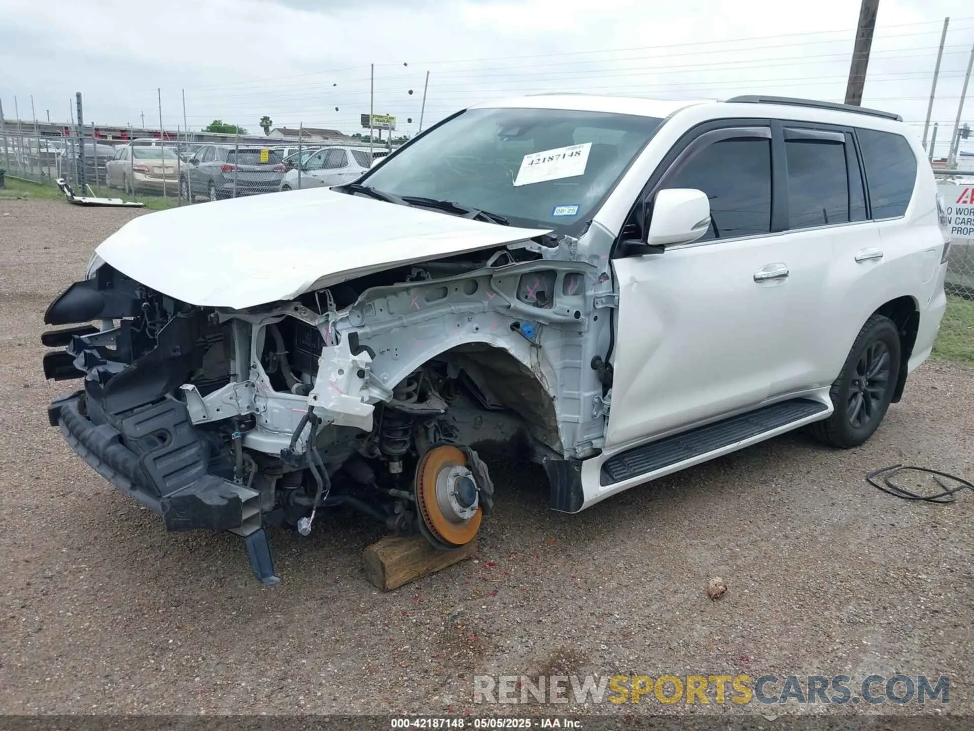 2 Photograph of a damaged car JTJAM7BX6L5266770 LEXUS GX 460 2020
