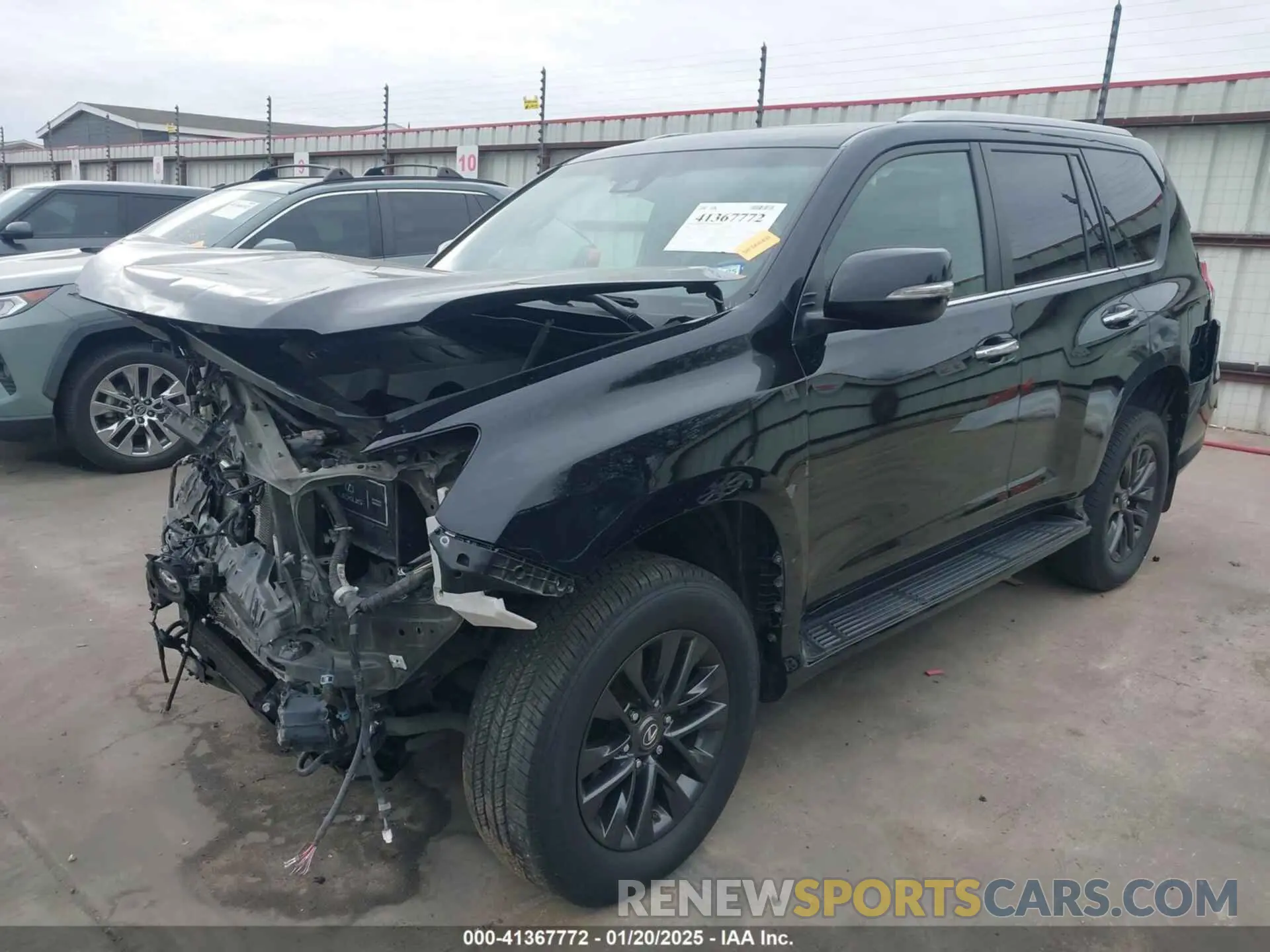 2 Photograph of a damaged car JTJAM7BX8L5240834 LEXUS GX 460 2020