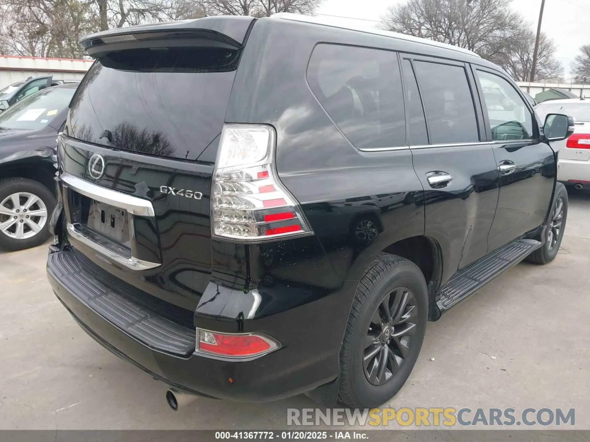 4 Photograph of a damaged car JTJAM7BX8L5240834 LEXUS GX 460 2020