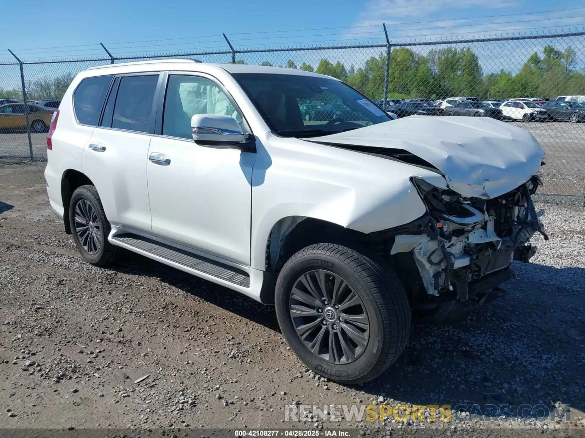 1 Photograph of a damaged car JTJGM7BX6L5259876 LEXUS GX 460 2020