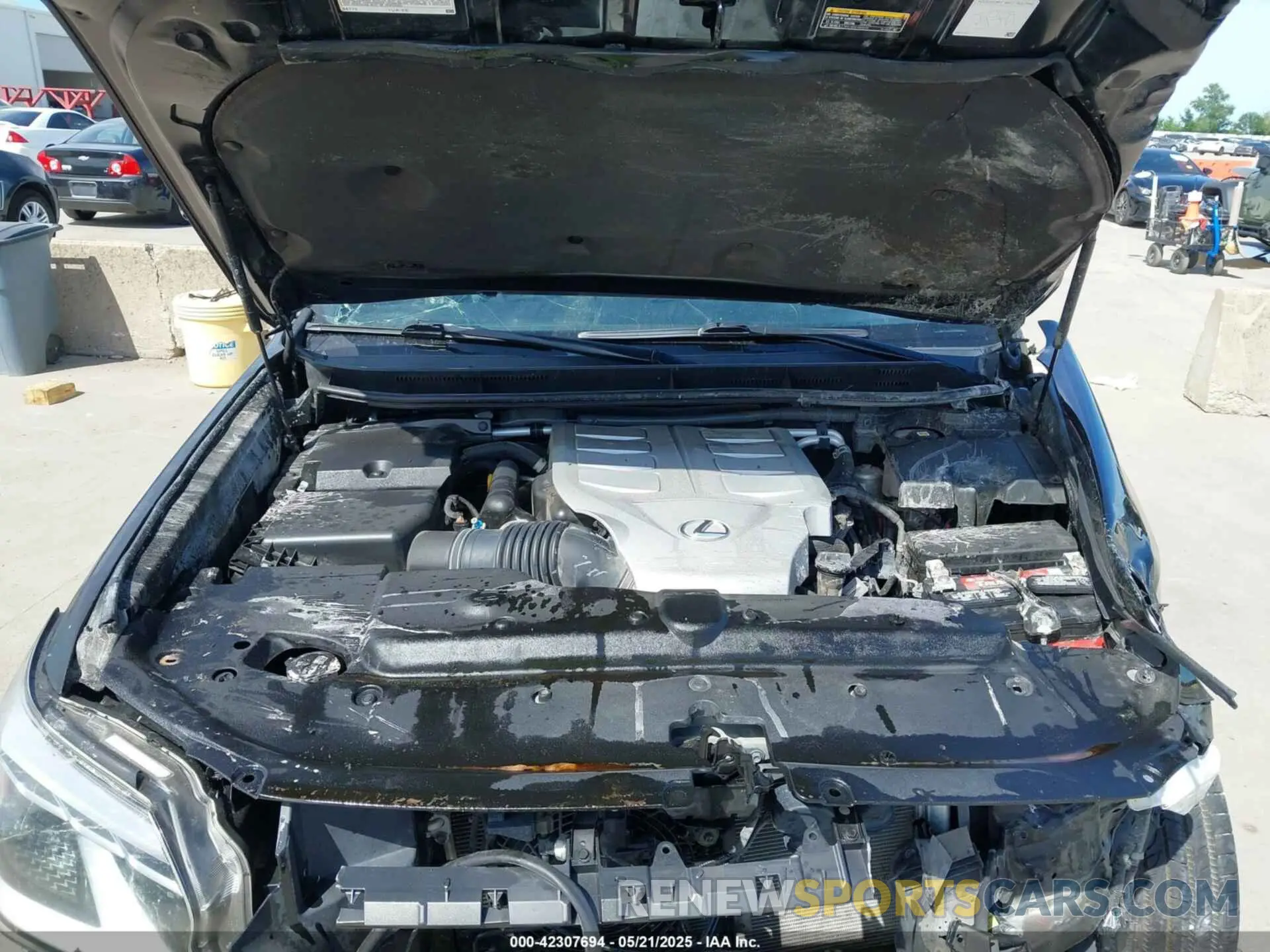 10 Photograph of a damaged car JTJGM7BX9L5263372 LEXUS GX 460 2020