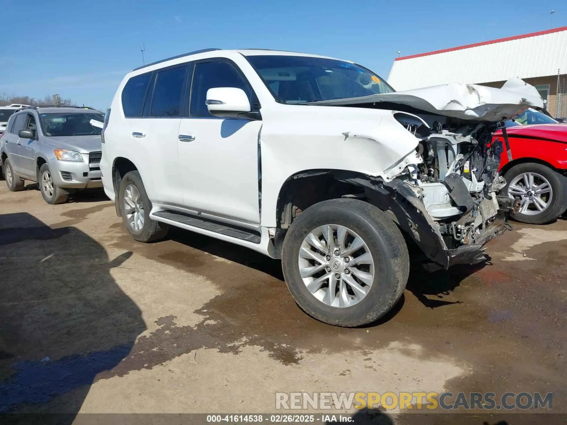 1 Photograph of a damaged car JTJAM7BX2M5276567 LEXUS GX 460 2021