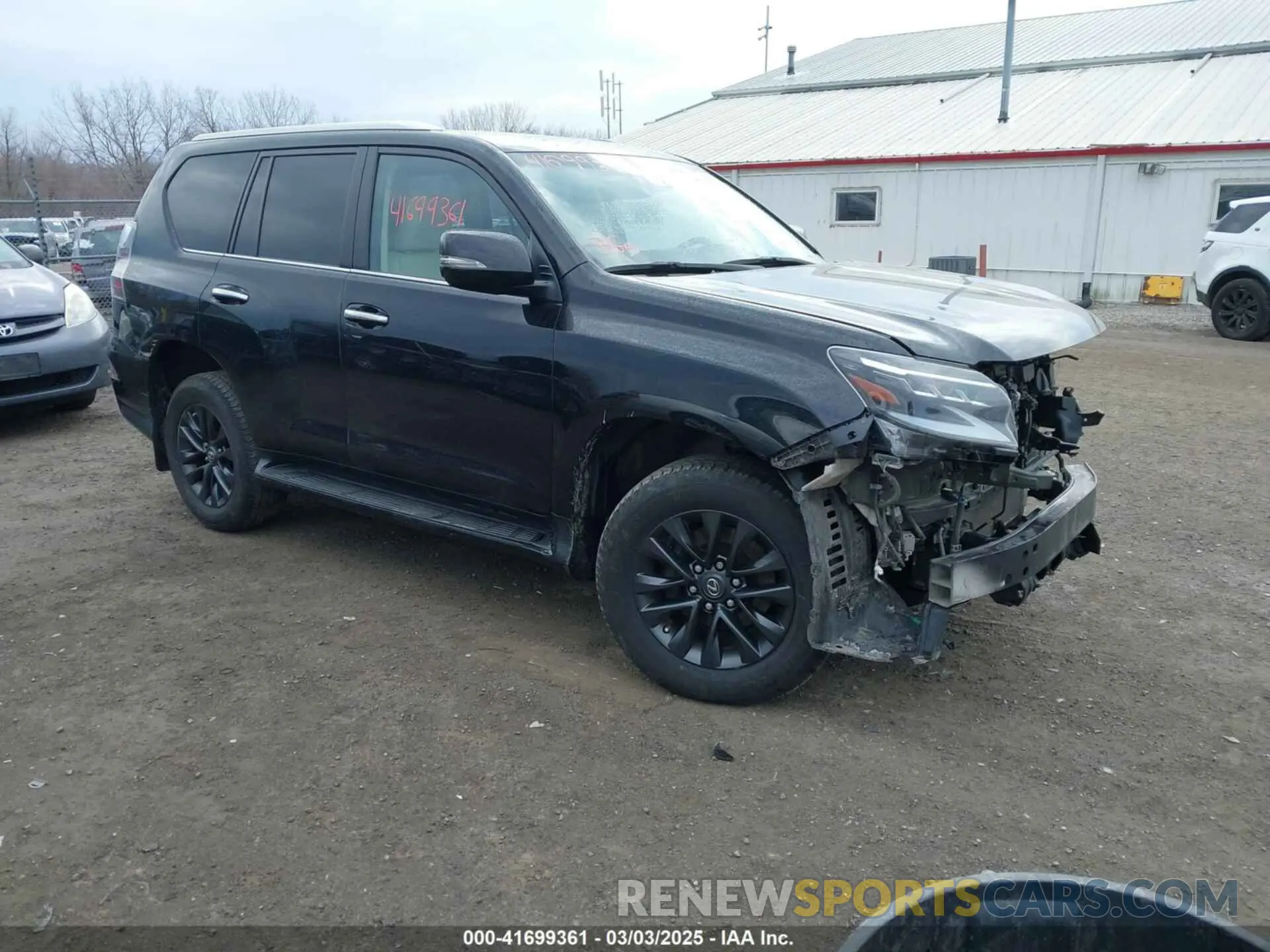 1 Photograph of a damaged car JTJAM7BX2M5301192 LEXUS GX 460 2021