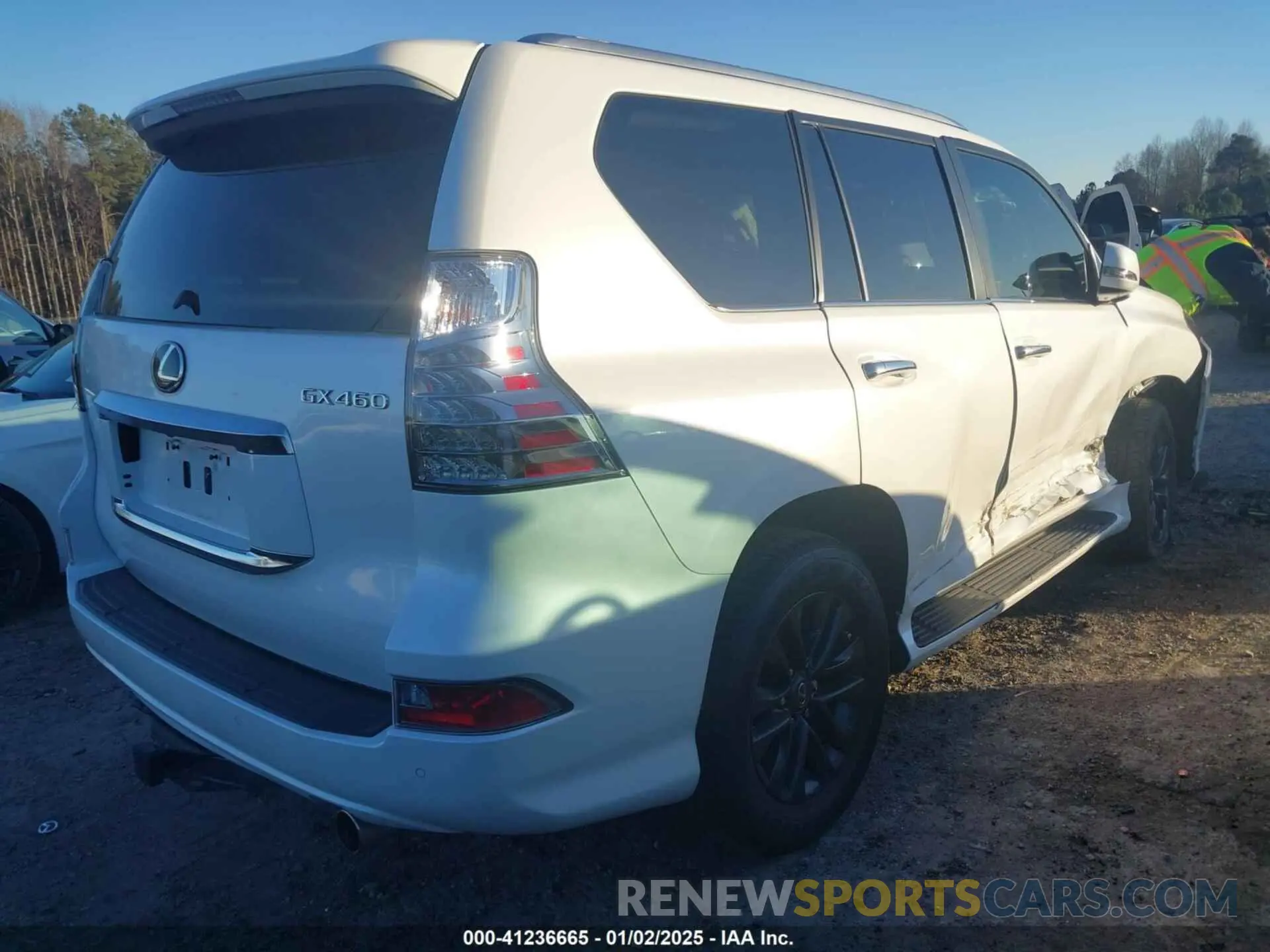4 Photograph of a damaged car JTJAM7BX3M5304666 LEXUS GX 460 2021