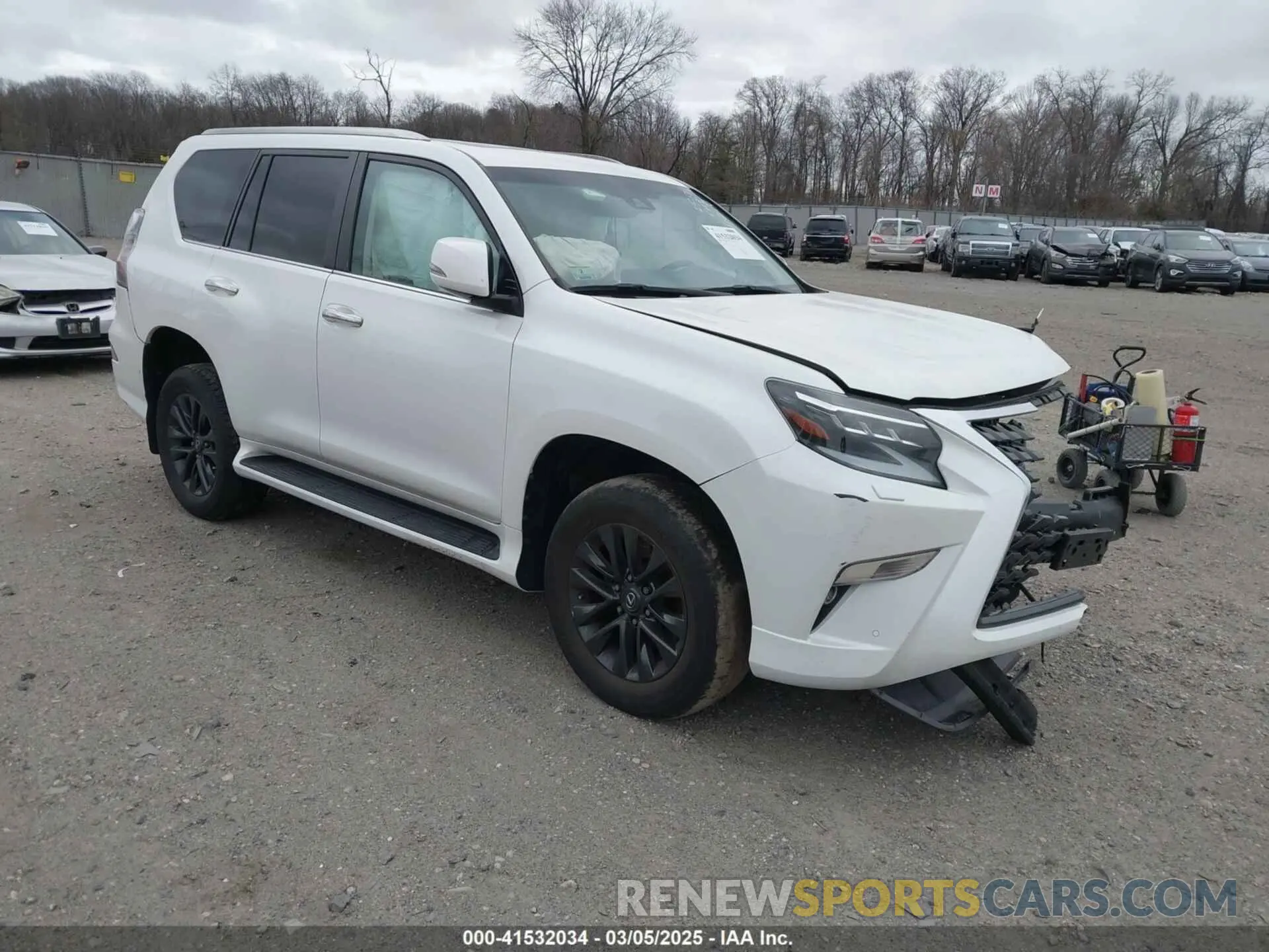 1 Photograph of a damaged car JTJAM7BX5M5304457 LEXUS GX 460 2021