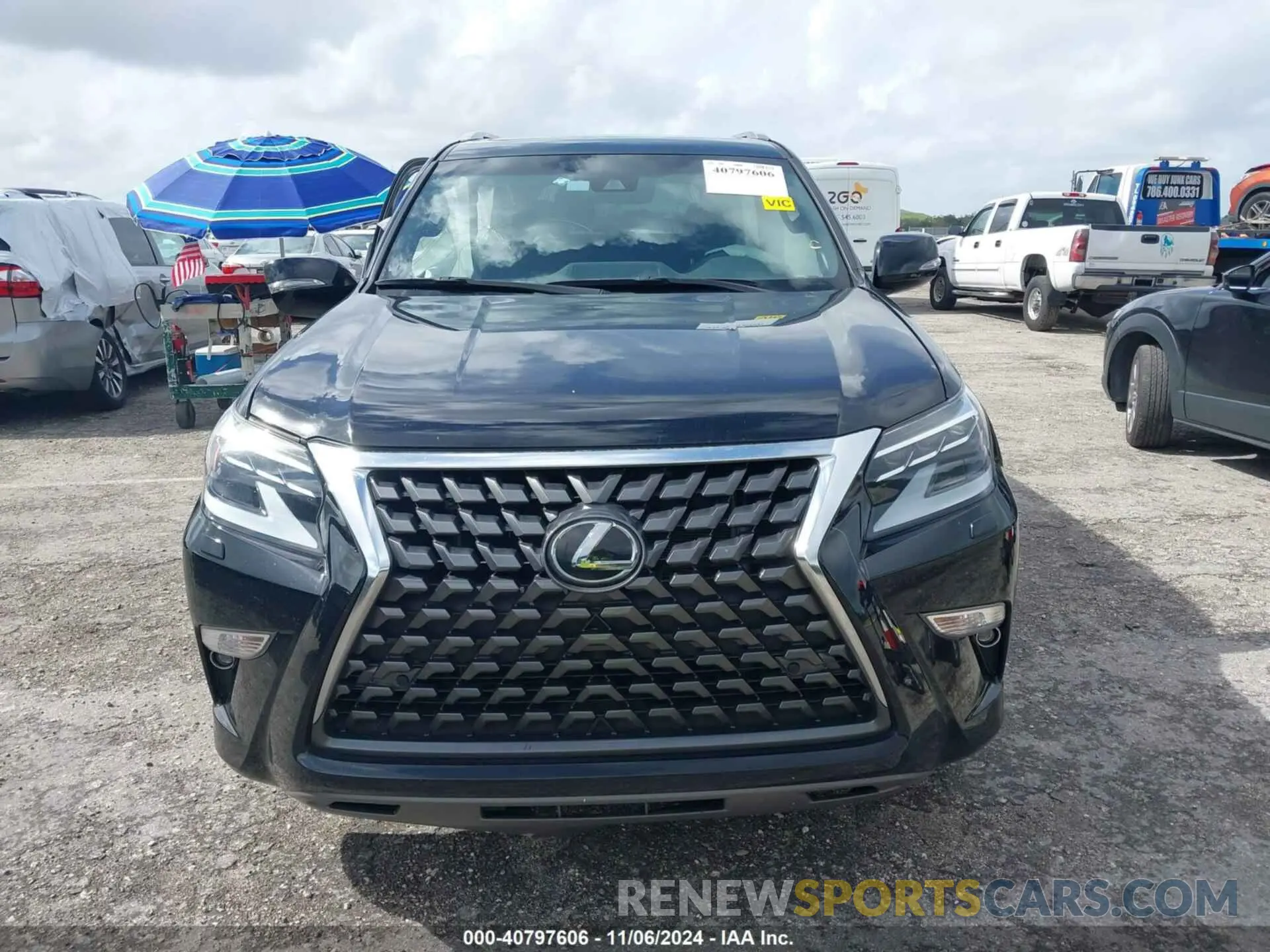 12 Photograph of a damaged car JTJAM7BX8M5277173 LEXUS GX 460 2021