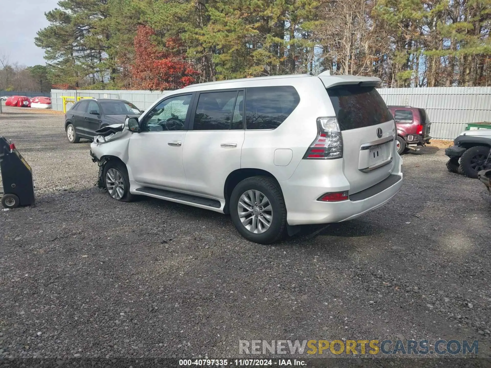 3 Photograph of a damaged car JTJBM7BX1M5284034 LEXUS GX 460 2021