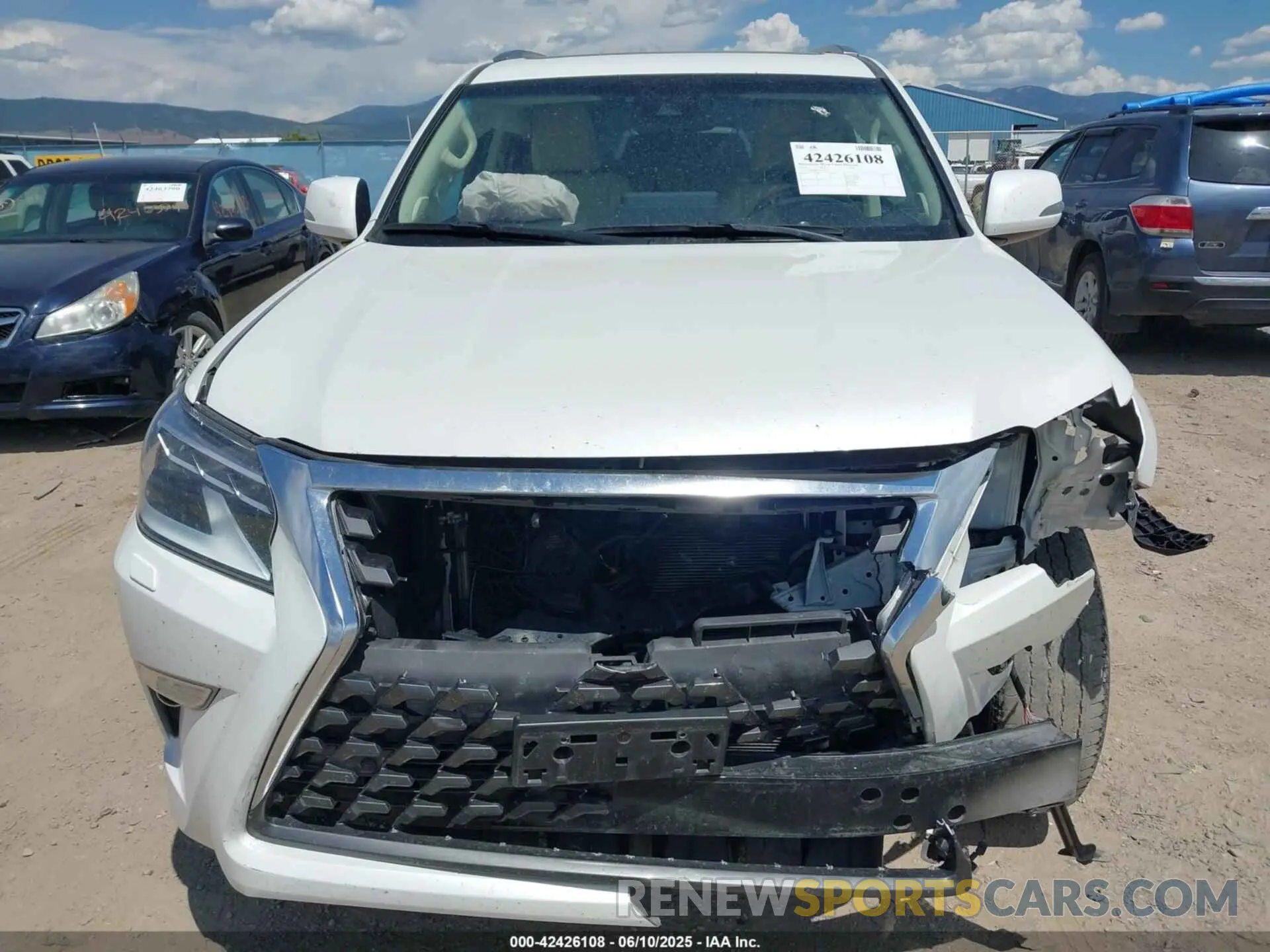 13 Photograph of a damaged car JTJAM7BX3N5322702 LEXUS GX 460 2022