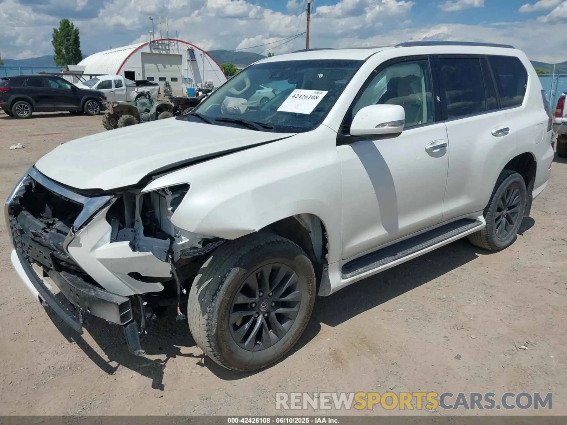 2 Photograph of a damaged car JTJAM7BX3N5322702 LEXUS GX 460 2022