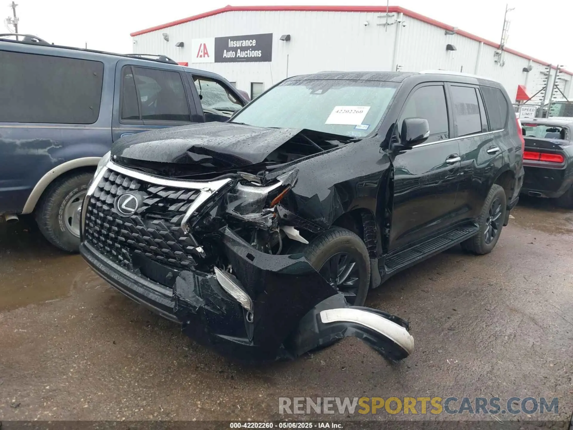 2 Photograph of a damaged car JTJAM7BX4N5319498 LEXUS GX 460 2022
