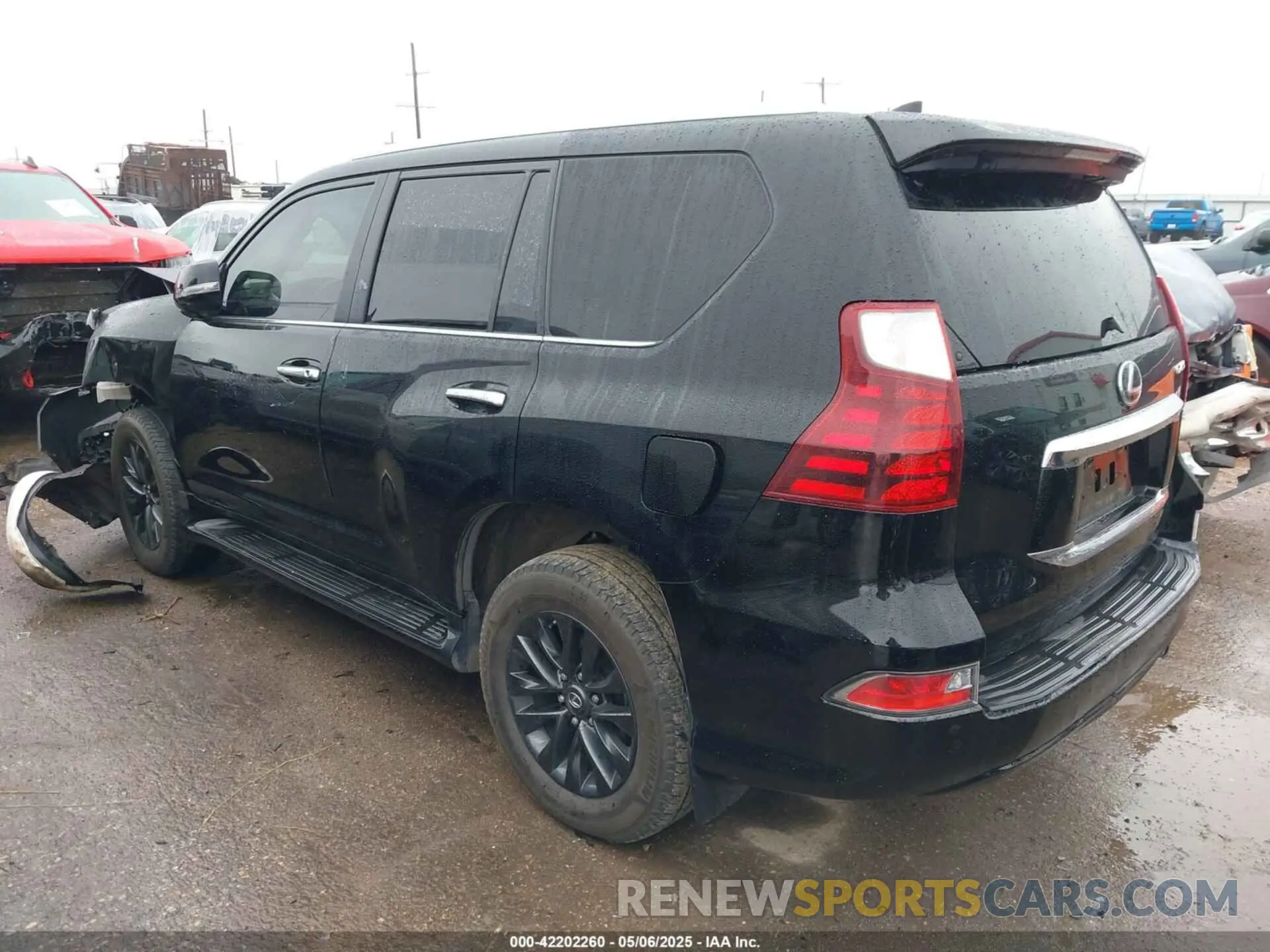 3 Photograph of a damaged car JTJAM7BX4N5319498 LEXUS GX 460 2022