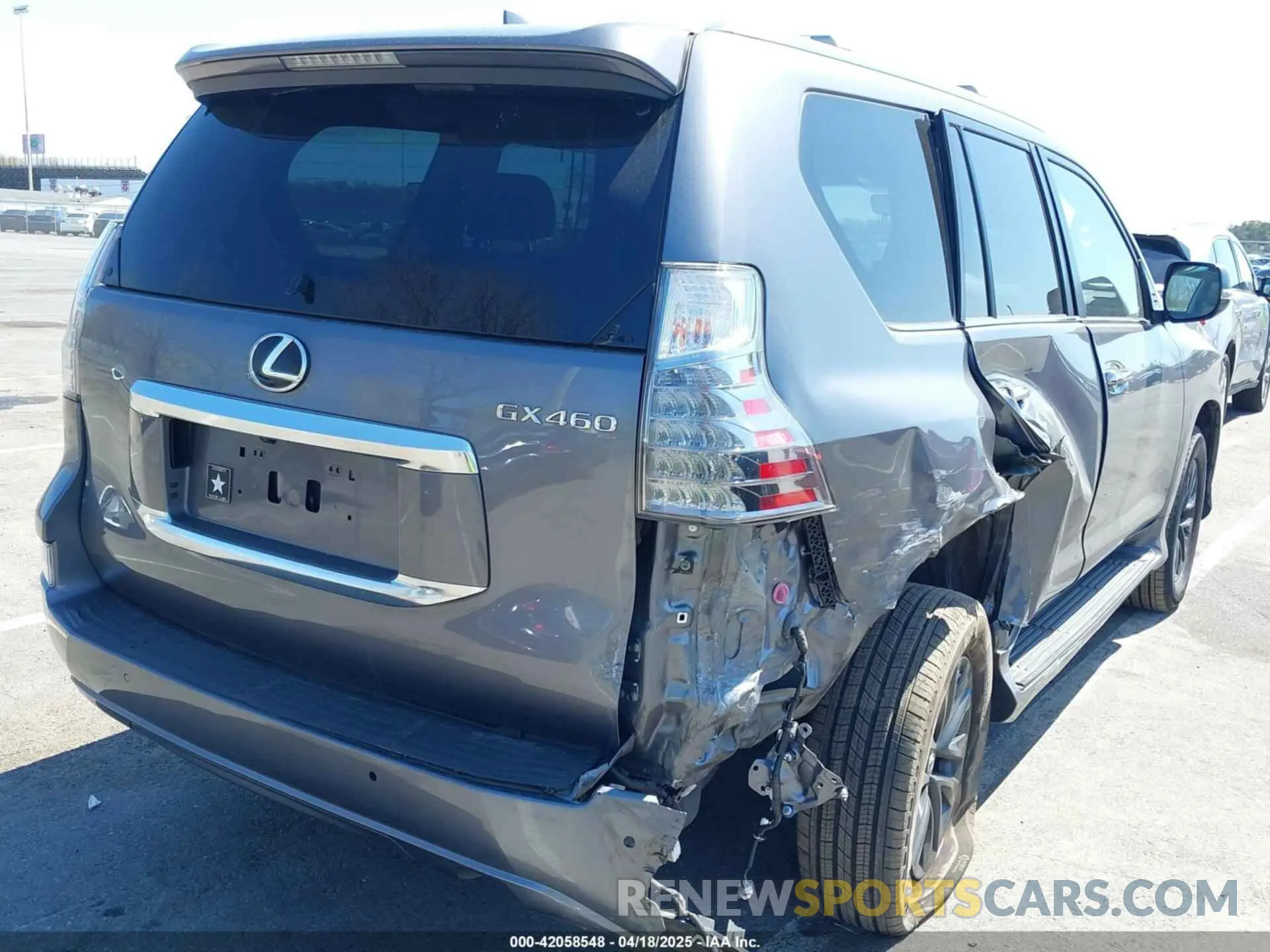 4 Photograph of a damaged car JTJAM7BX8N5328897 LEXUS GX 460 2022