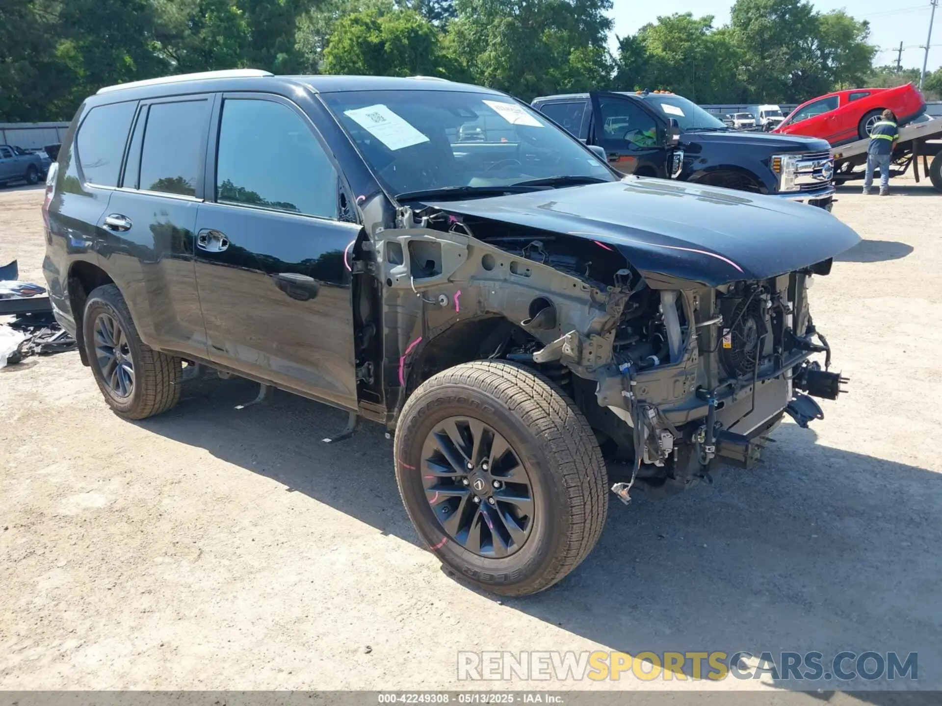 1 Photograph of a damaged car JTJAM7BX9N5306908 LEXUS GX 460 2022