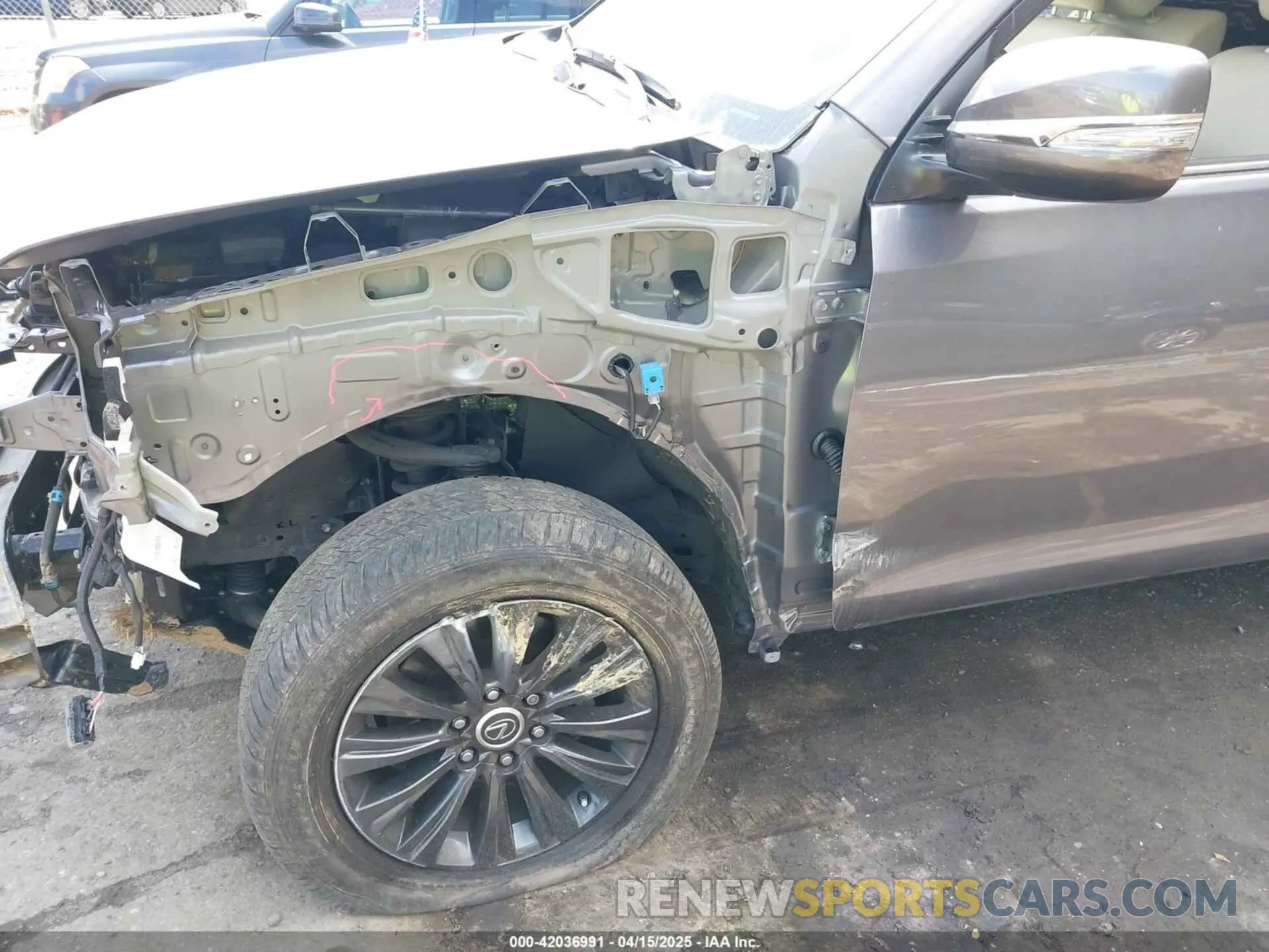 12 Photograph of a damaged car JTJGM7BX5N5309119 LEXUS GX 460 2022