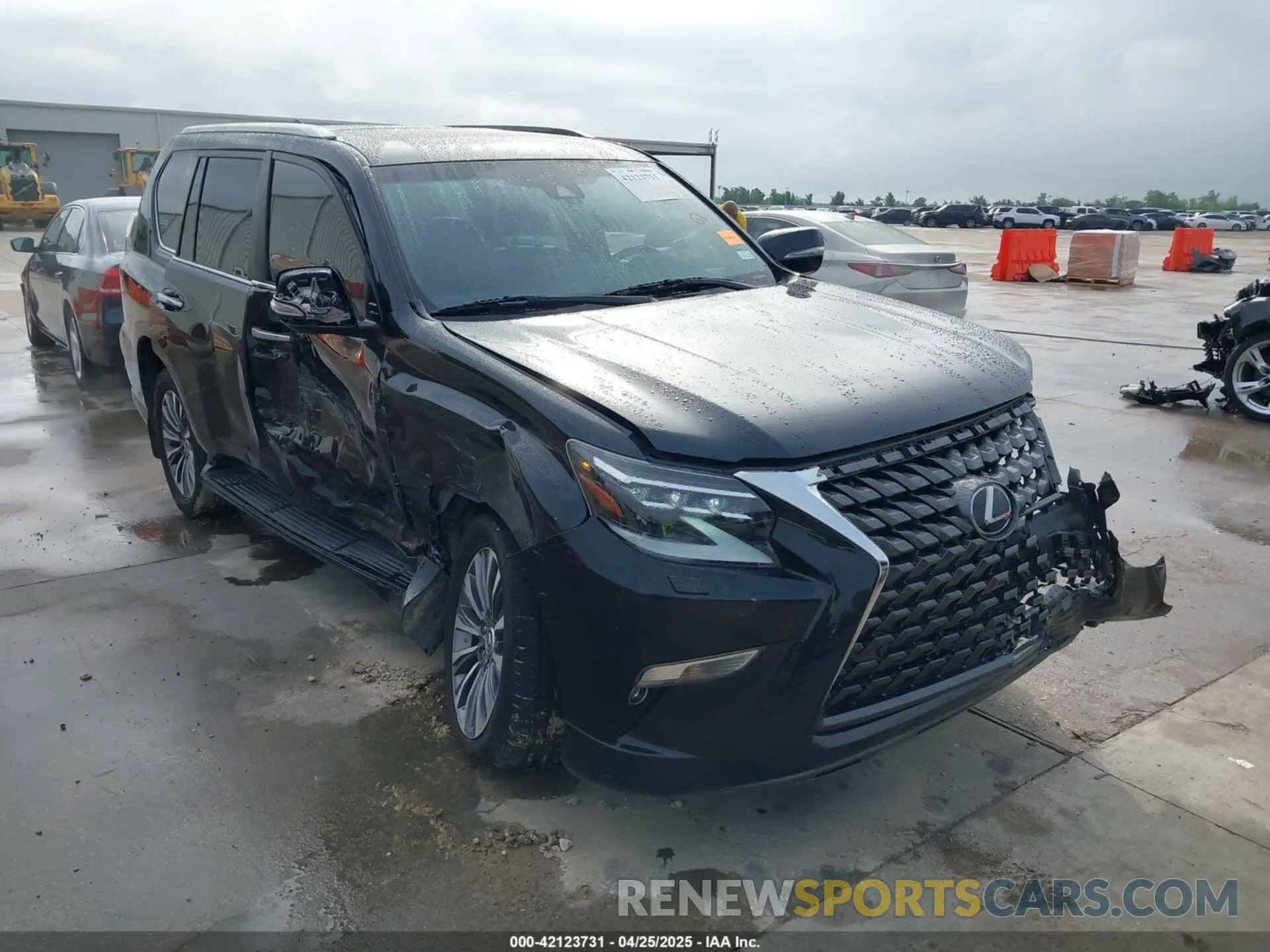 1 Photograph of a damaged car JTJGM7BX9N5307633 LEXUS GX 460 2022