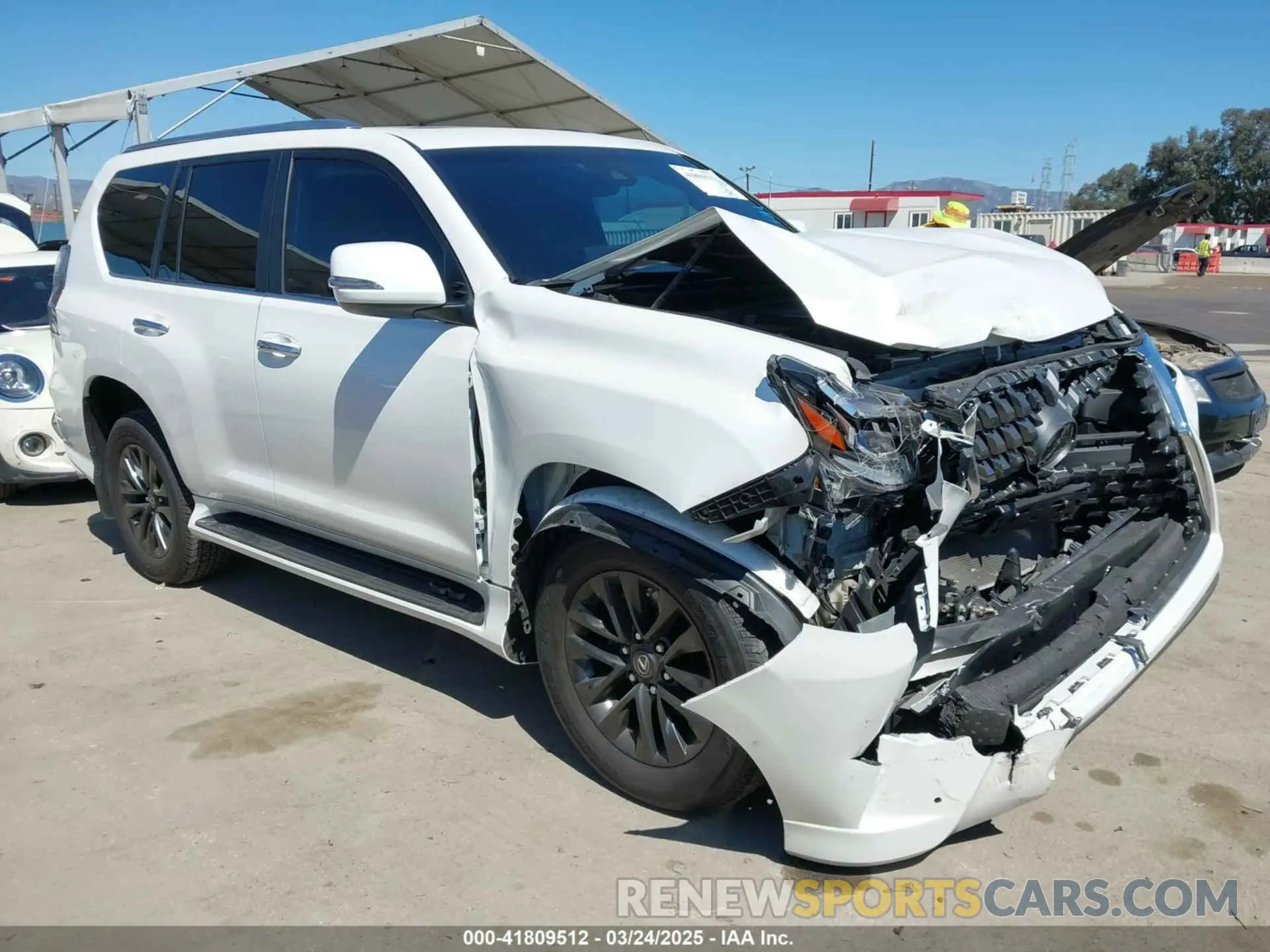 1 Photograph of a damaged car JTJAM7BX0P5372248 LEXUS GX 460 2023