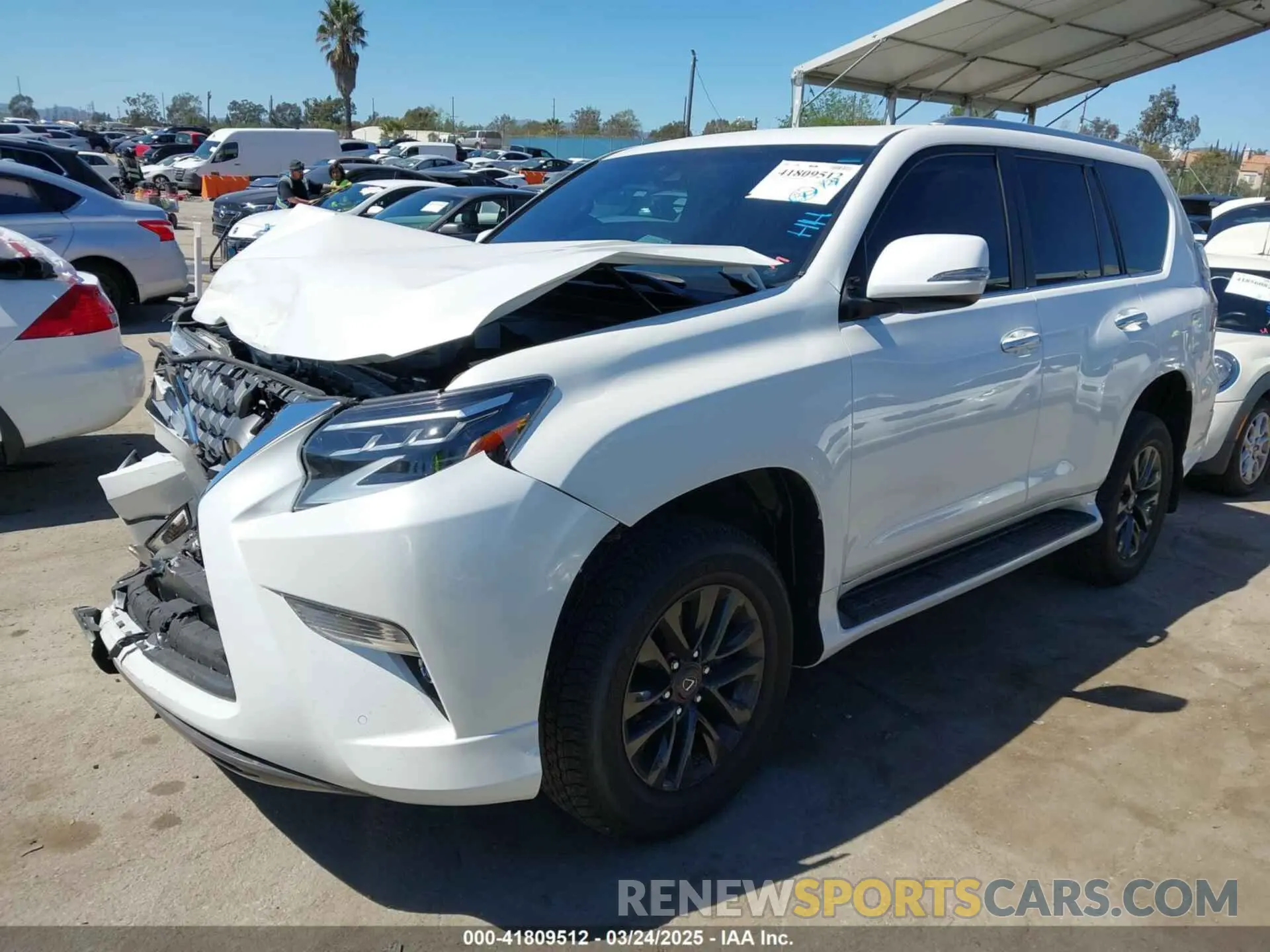 2 Photograph of a damaged car JTJAM7BX0P5372248 LEXUS GX 460 2023